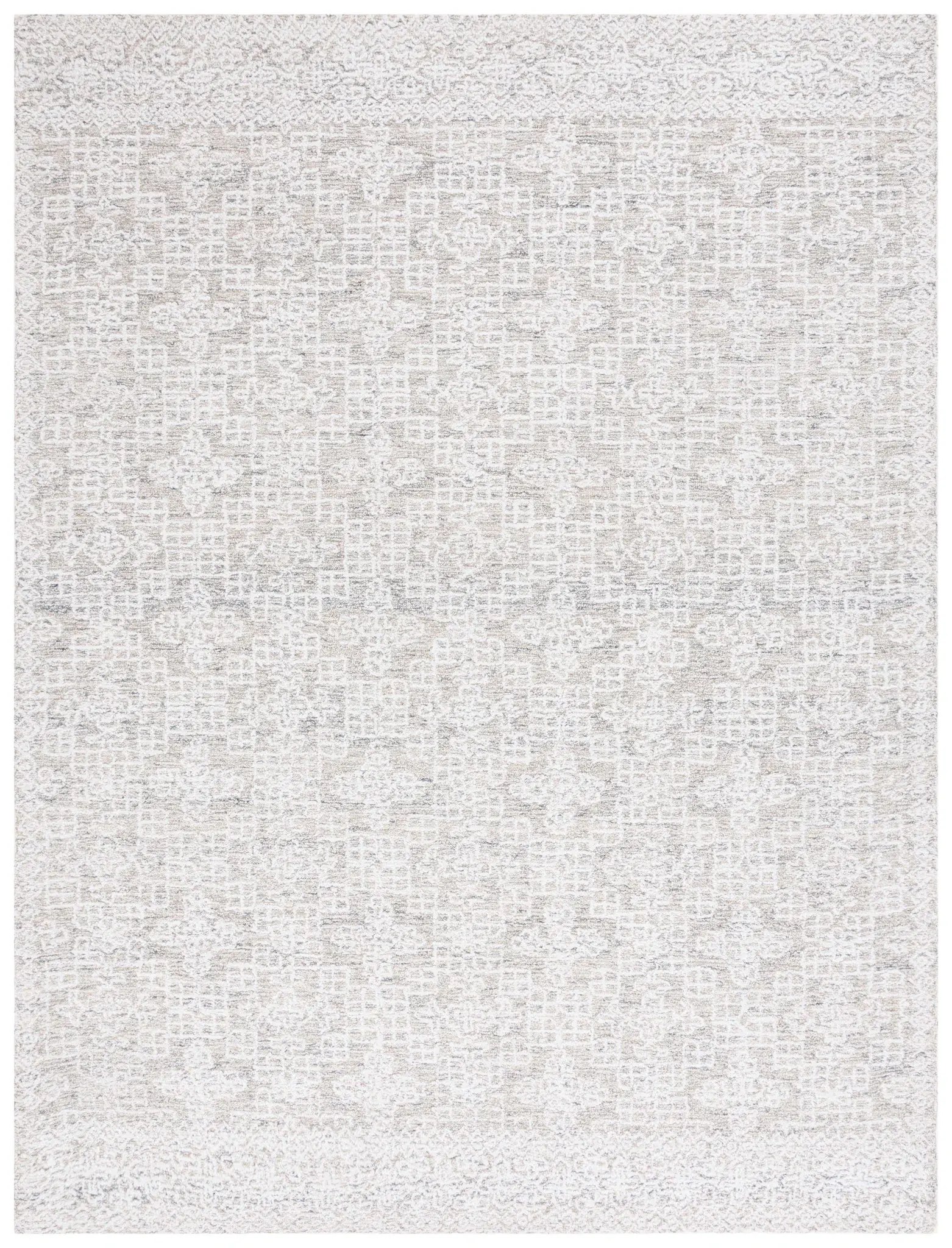 Ebony Tile Hand-Tufted Rug