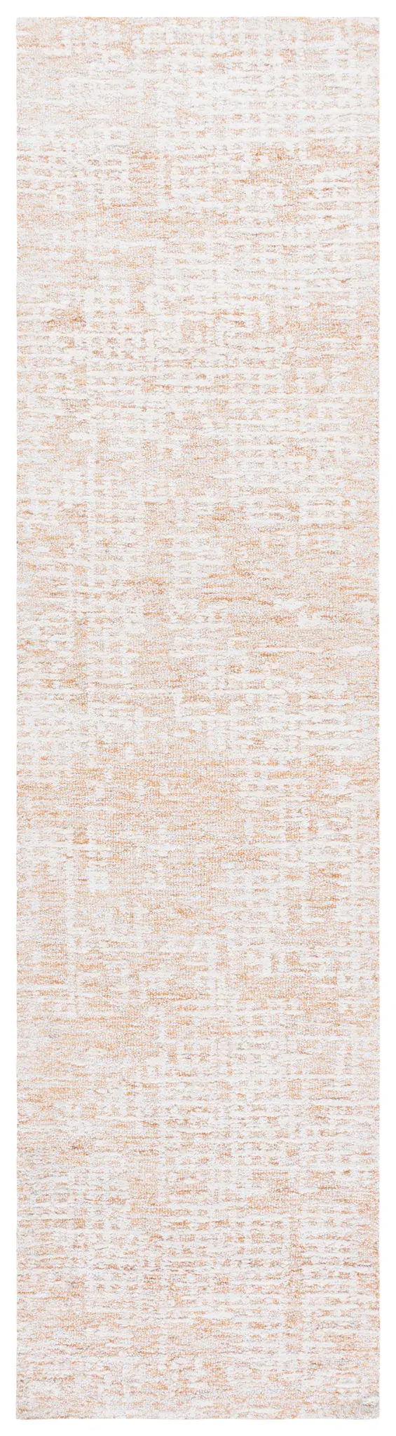 Ebony Distressed Grid Hand-Tufted Wool Rug