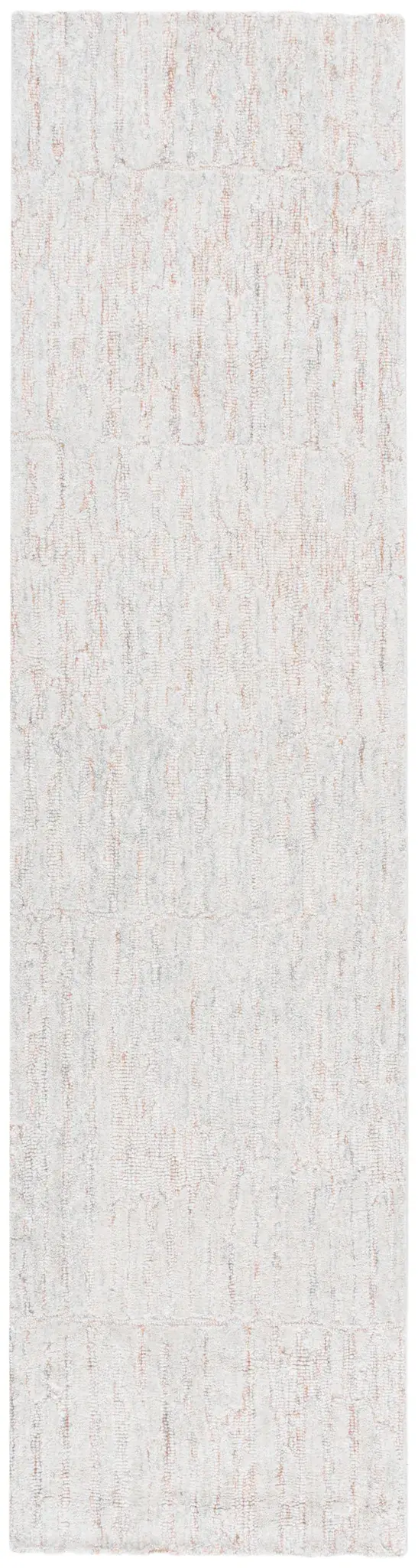 Ebony Striated Grid Hand-Tufted Wool Rug