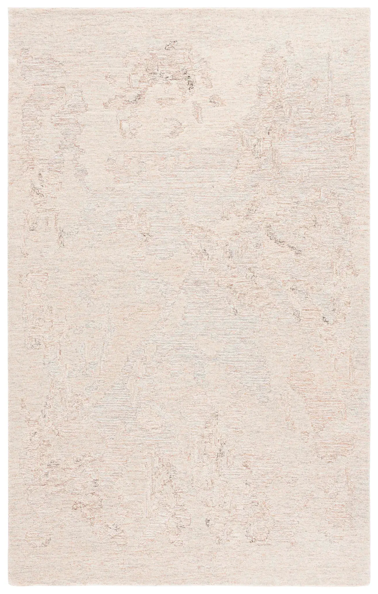 Ebony Abstract Hand-Tufted Wool Rug