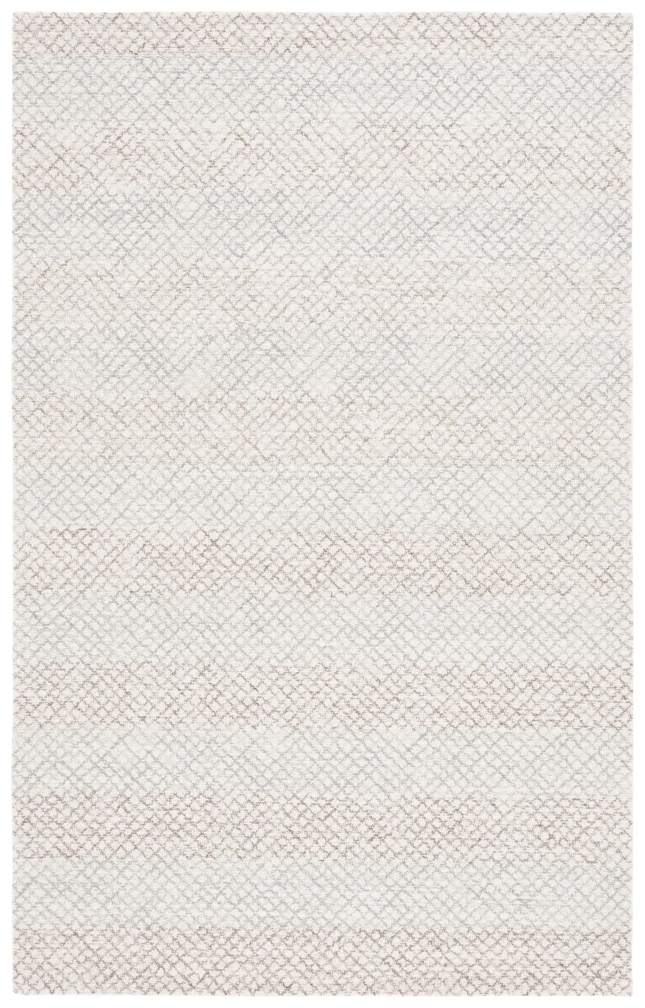 Ebony Mini Trellis Hand-Tufted Wool Rug