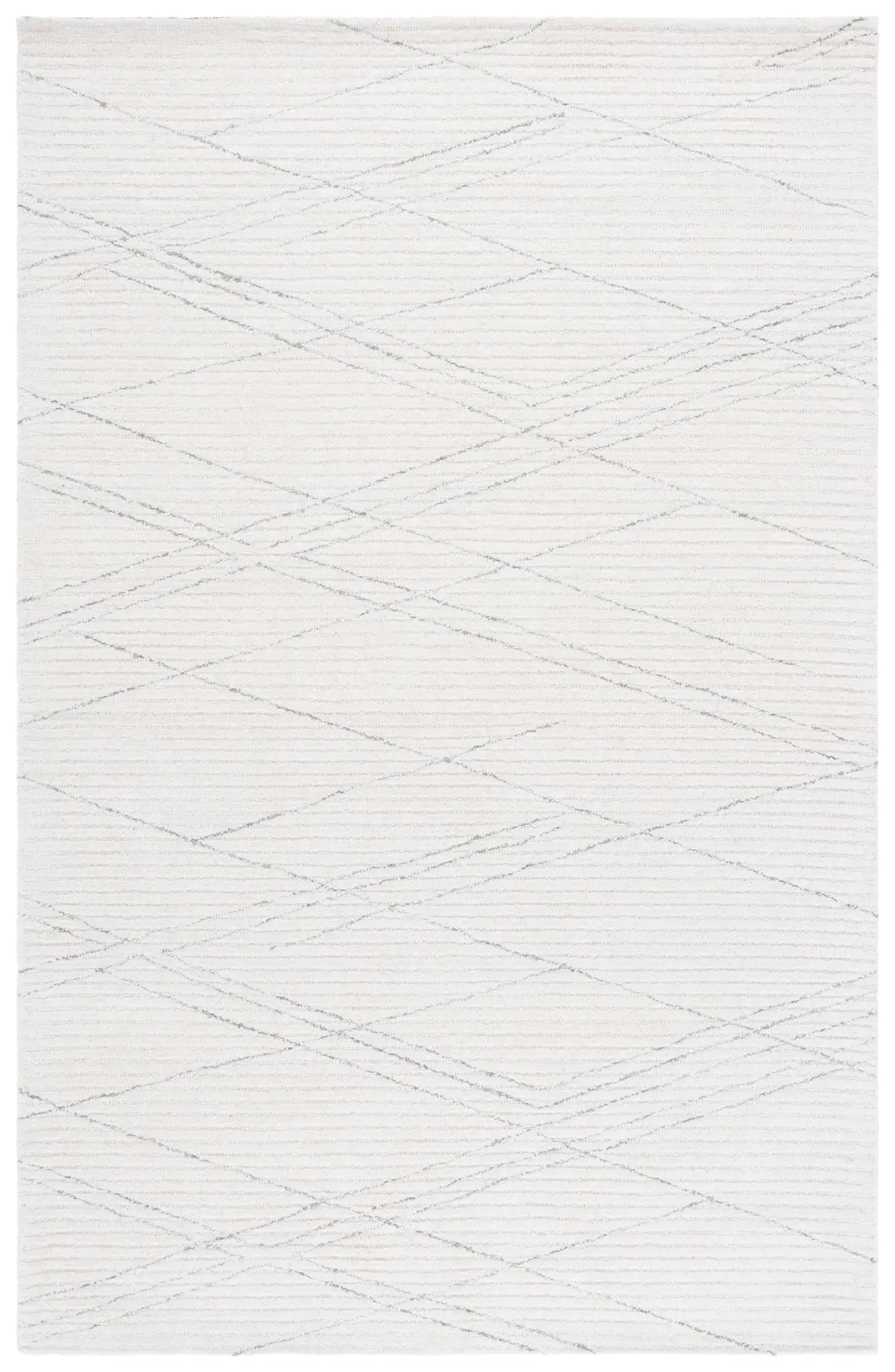 Ebony Linear Hand-Tufted Wool Rug