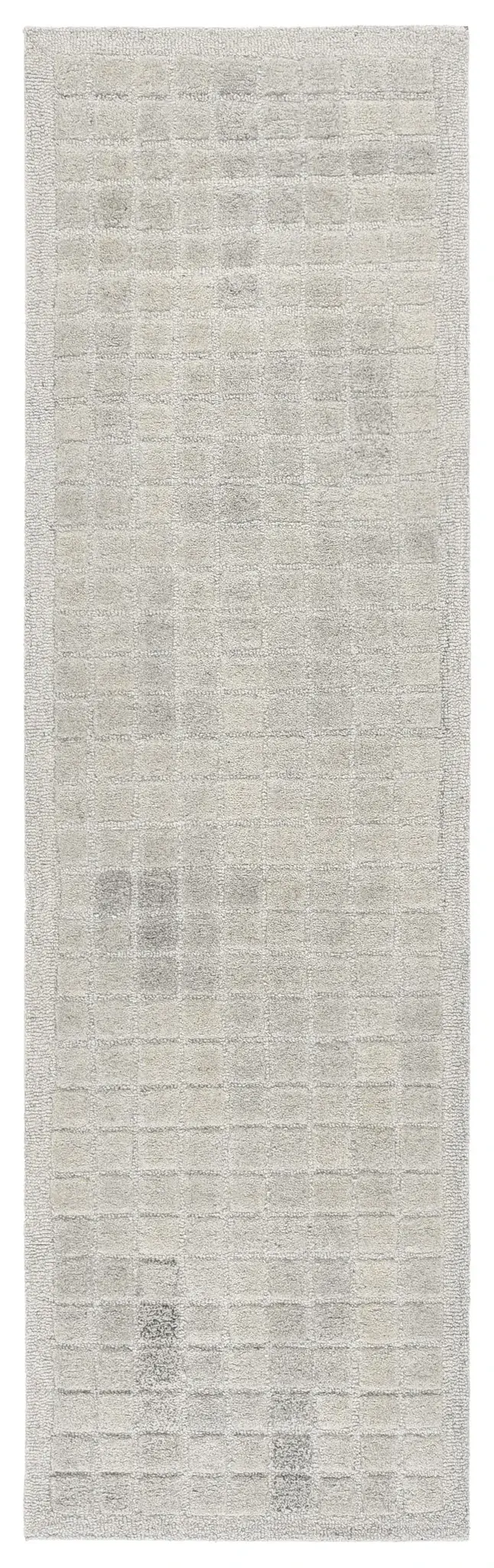 Ebony Mosaic Hand-Tufted Wool Rug