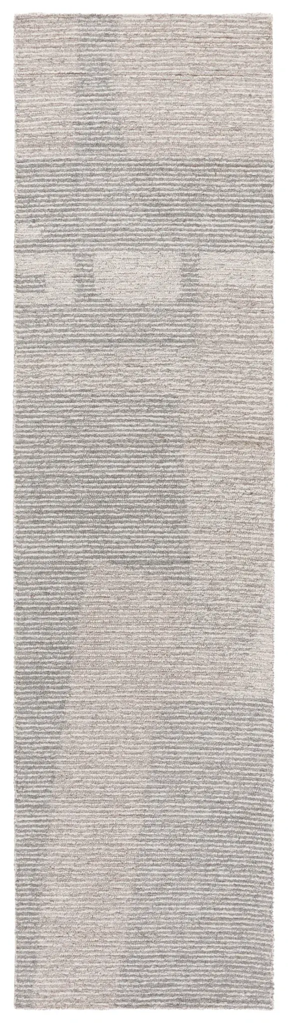 Ebony Abstract Block Hand-Tufted Wool Rug