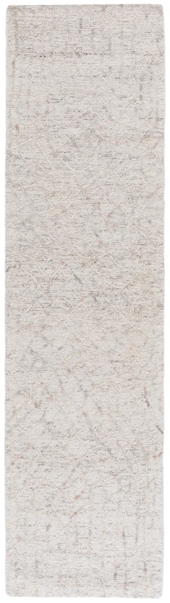 Ebony Distressed Medallion Hand-Tufted Wool Rug