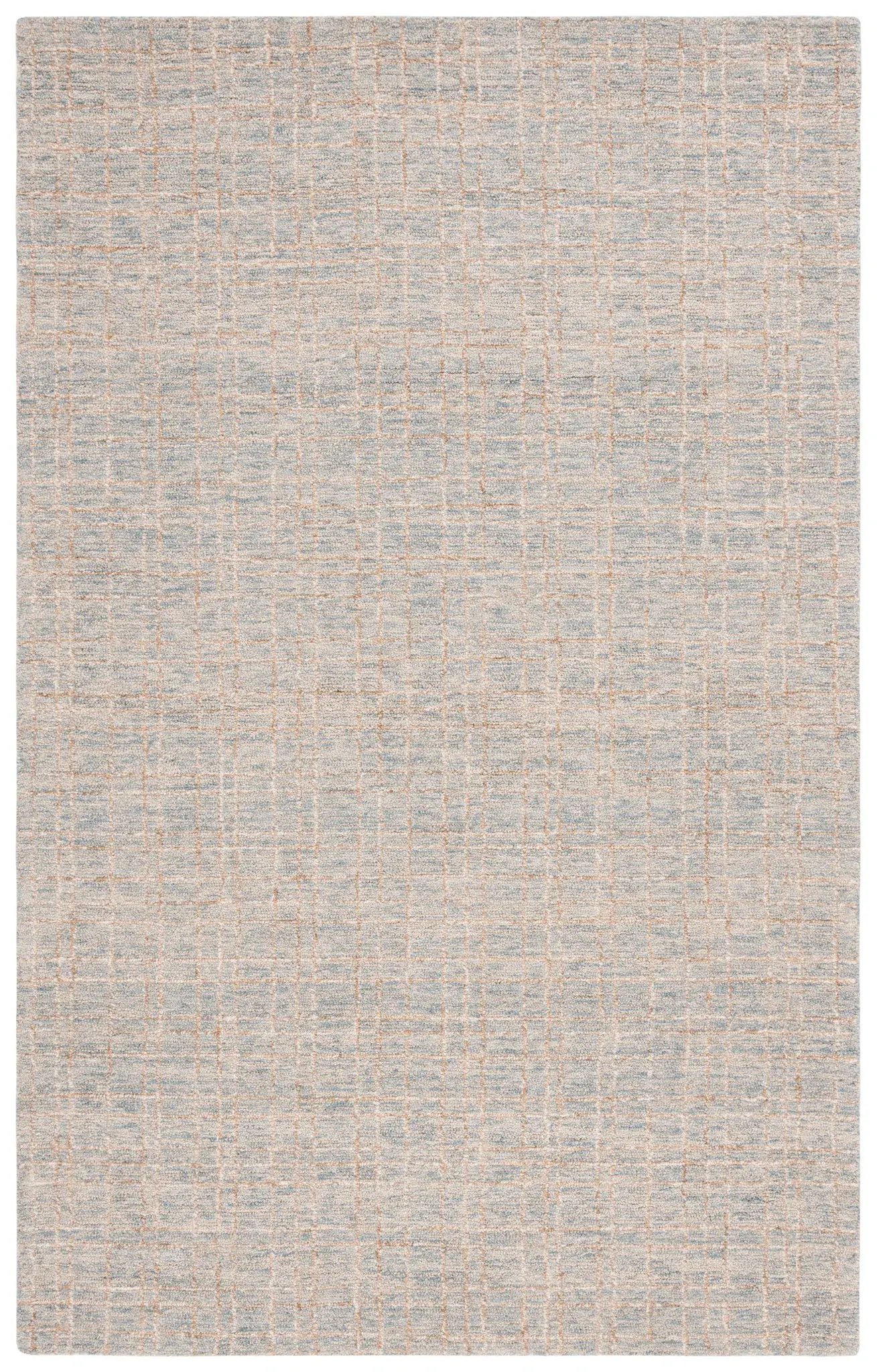 Ebony Grid Hand-Tufted Rug