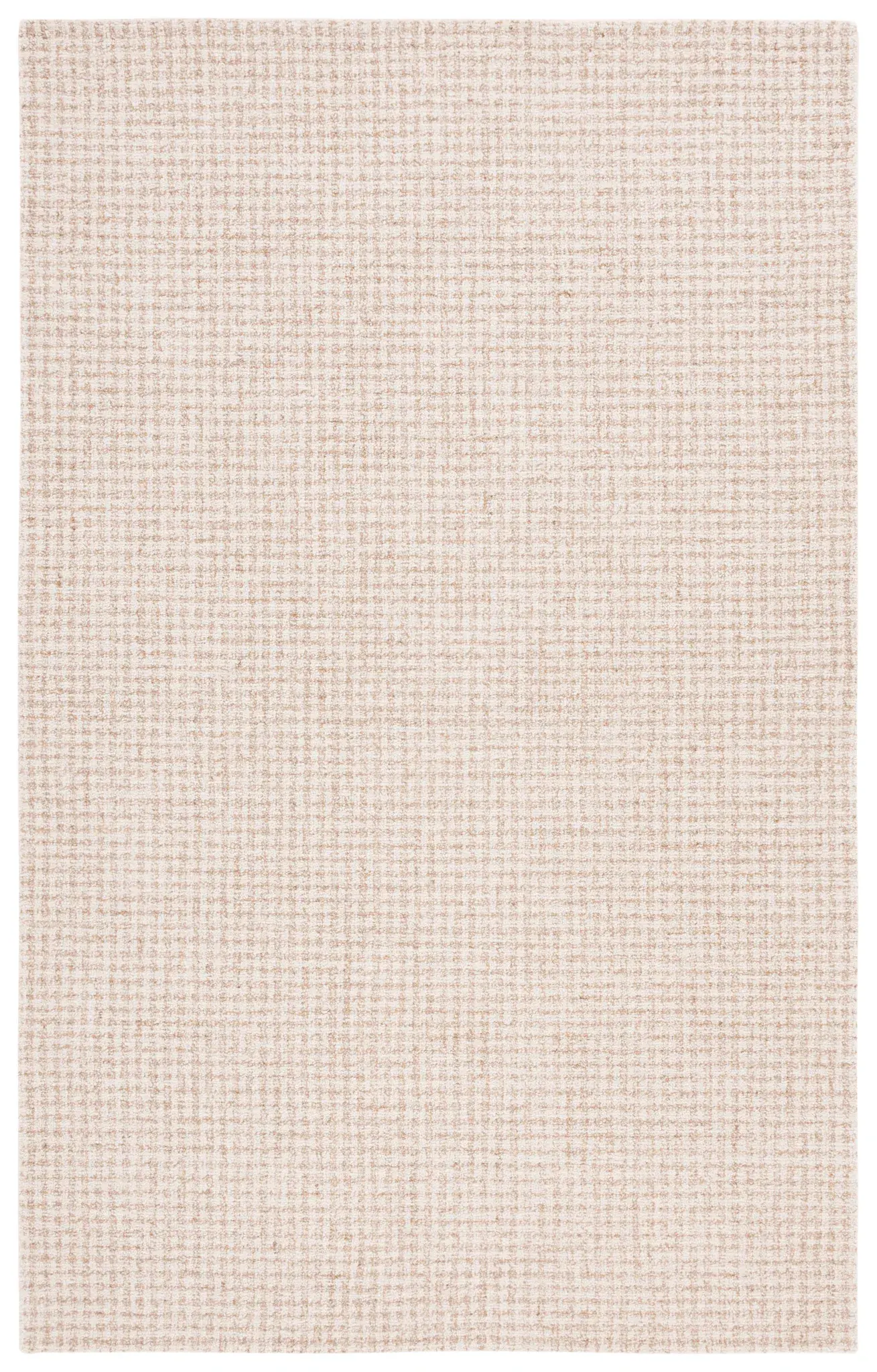 Ebony Waffle Grid Hand-Tufted Rug