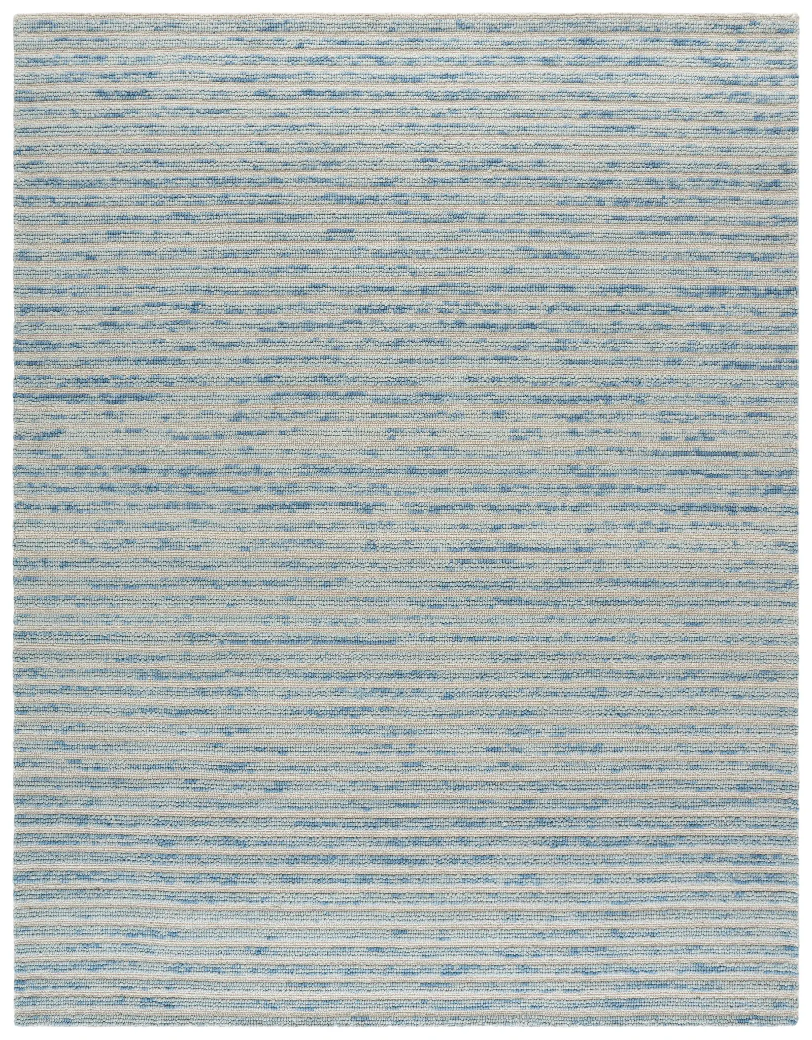 Ebony Stripe Hand-Tufted Wool Rug