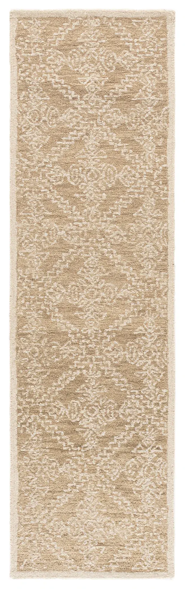 Ebony Moroccan Diamond Trellis Hand-Tufted Wool Rug