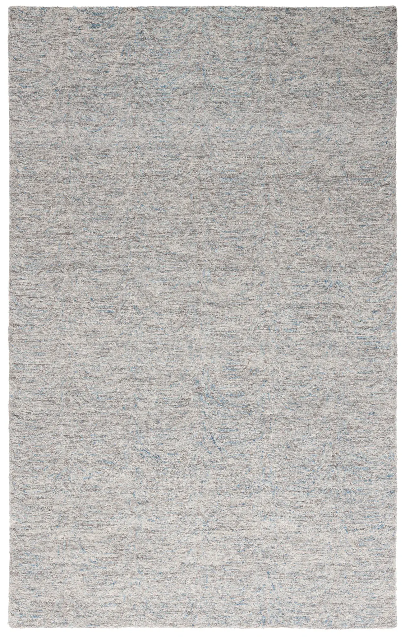Ebony Ripple Hand-Tufted Wool Rug