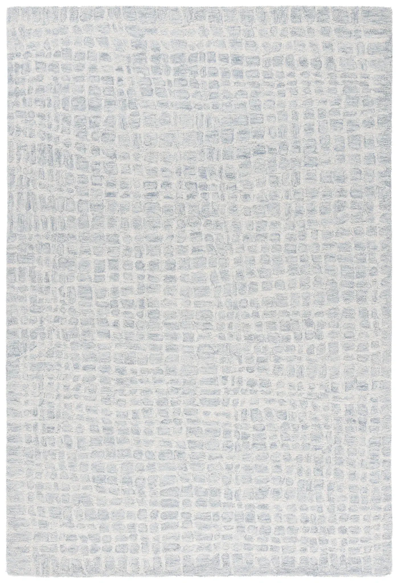 Ebony Snakeskin Hand-Tufted Wool Rug