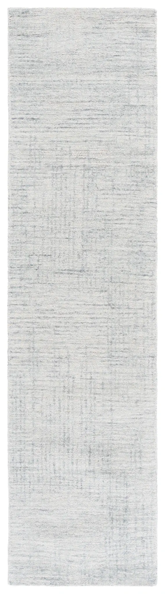 Ebony Linear Crosshatch Hand-Tufted Wool Rug
