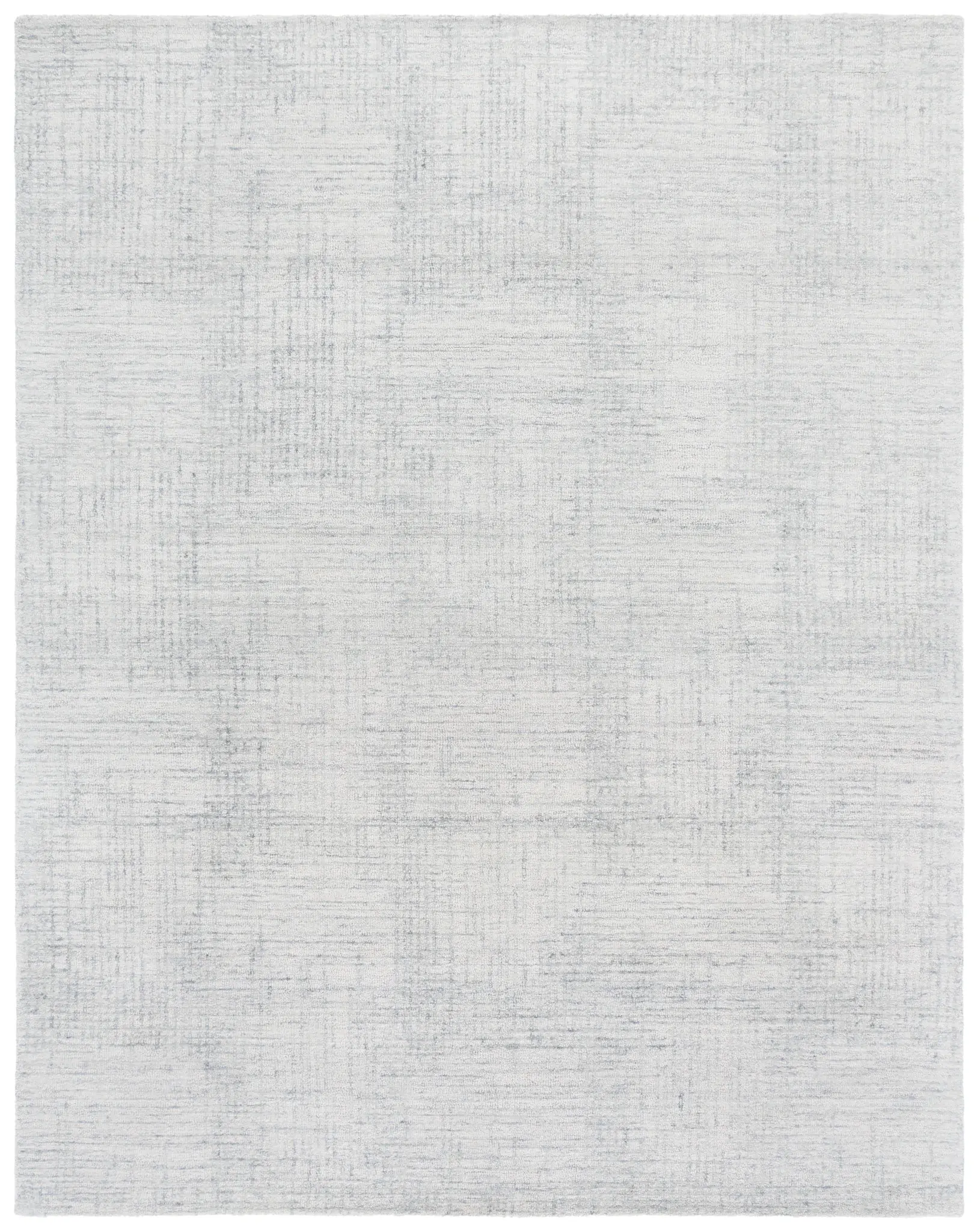 Ebony Linear Crosshatch Hand-Tufted Wool Rug
