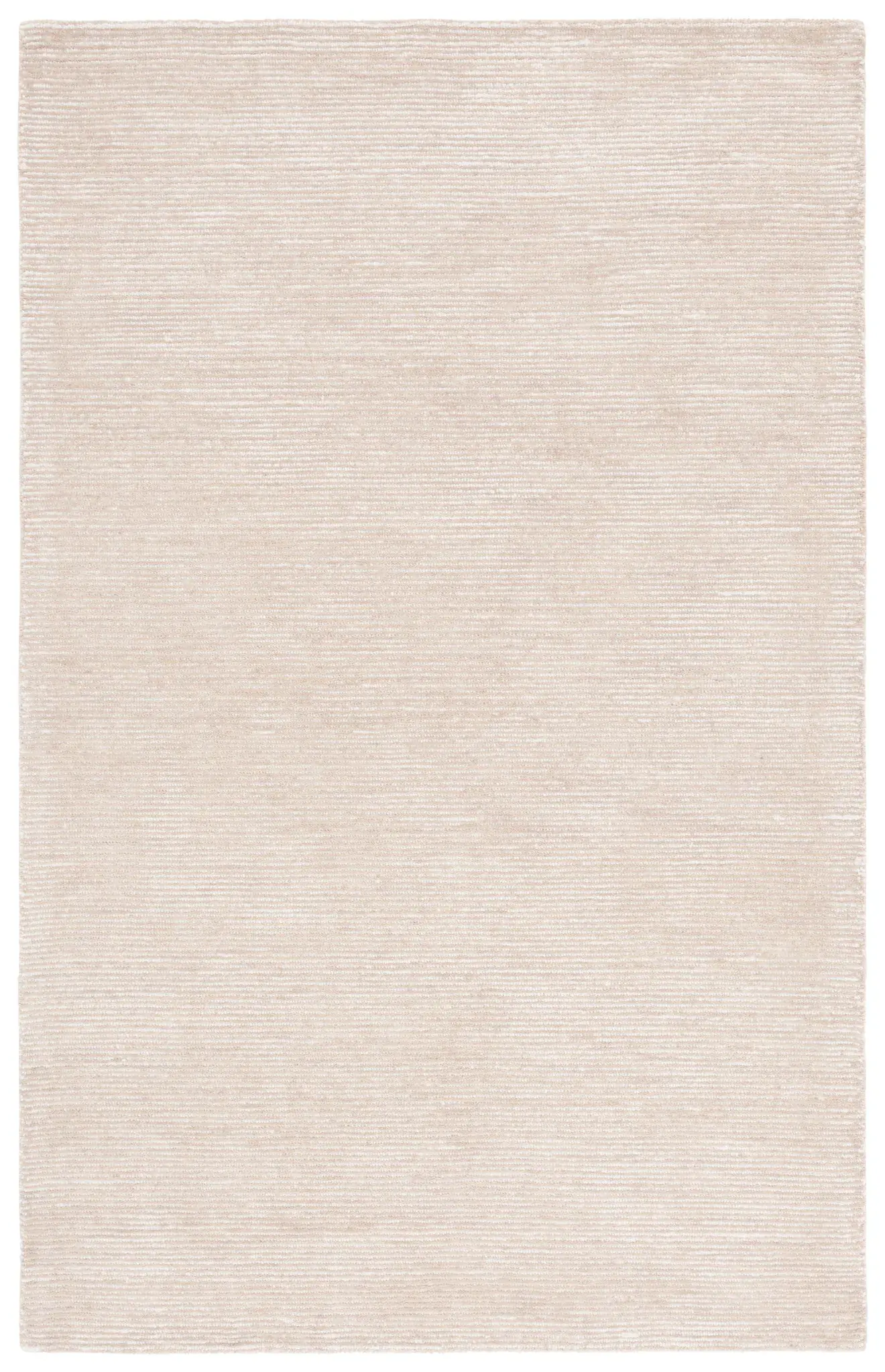 Ebony Ribbed Hand-Tufted Wool Rug