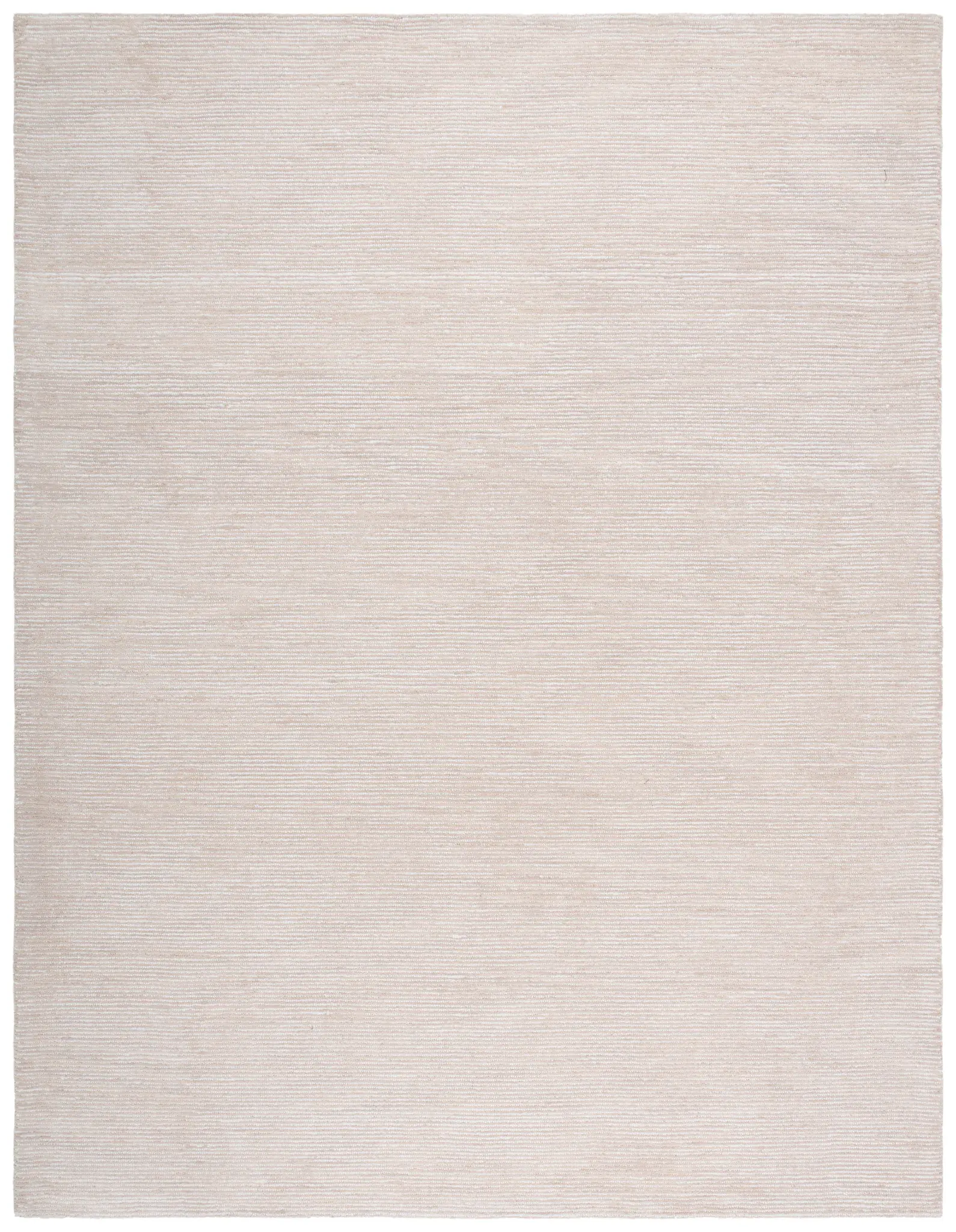 Ebony Ribbed Hand-Tufted Wool Rug