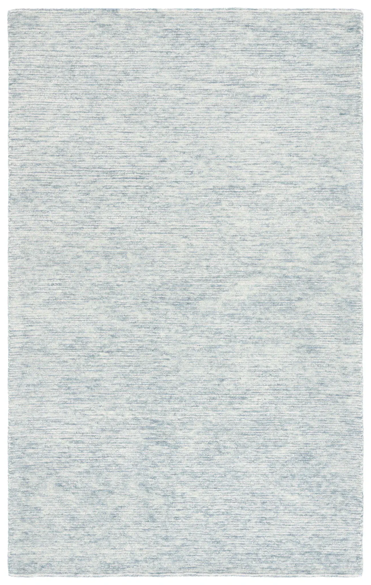 Ebony Ribbed Hand-Tufted Wool Rug