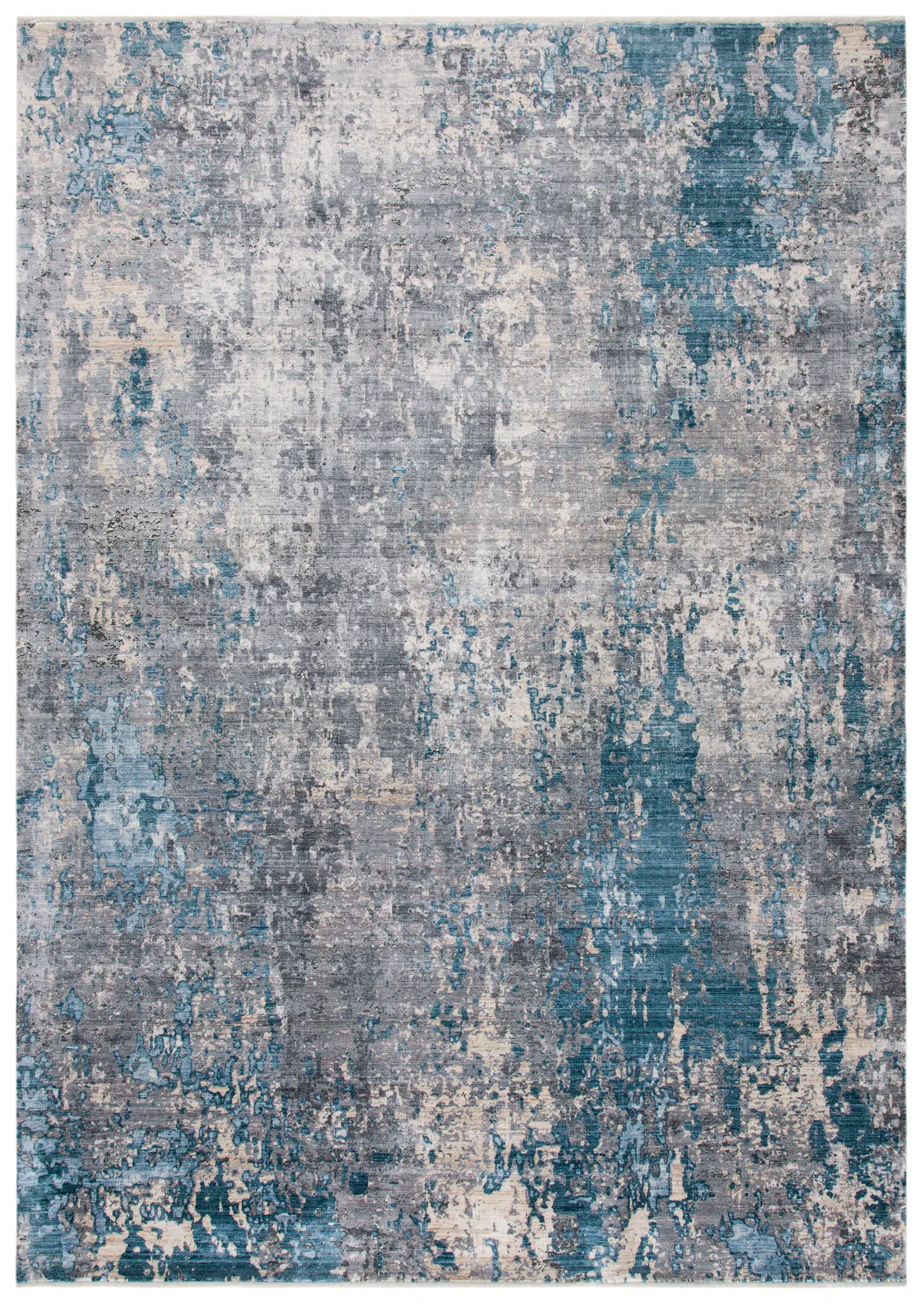 Eclipse Distressed Abstract Rug