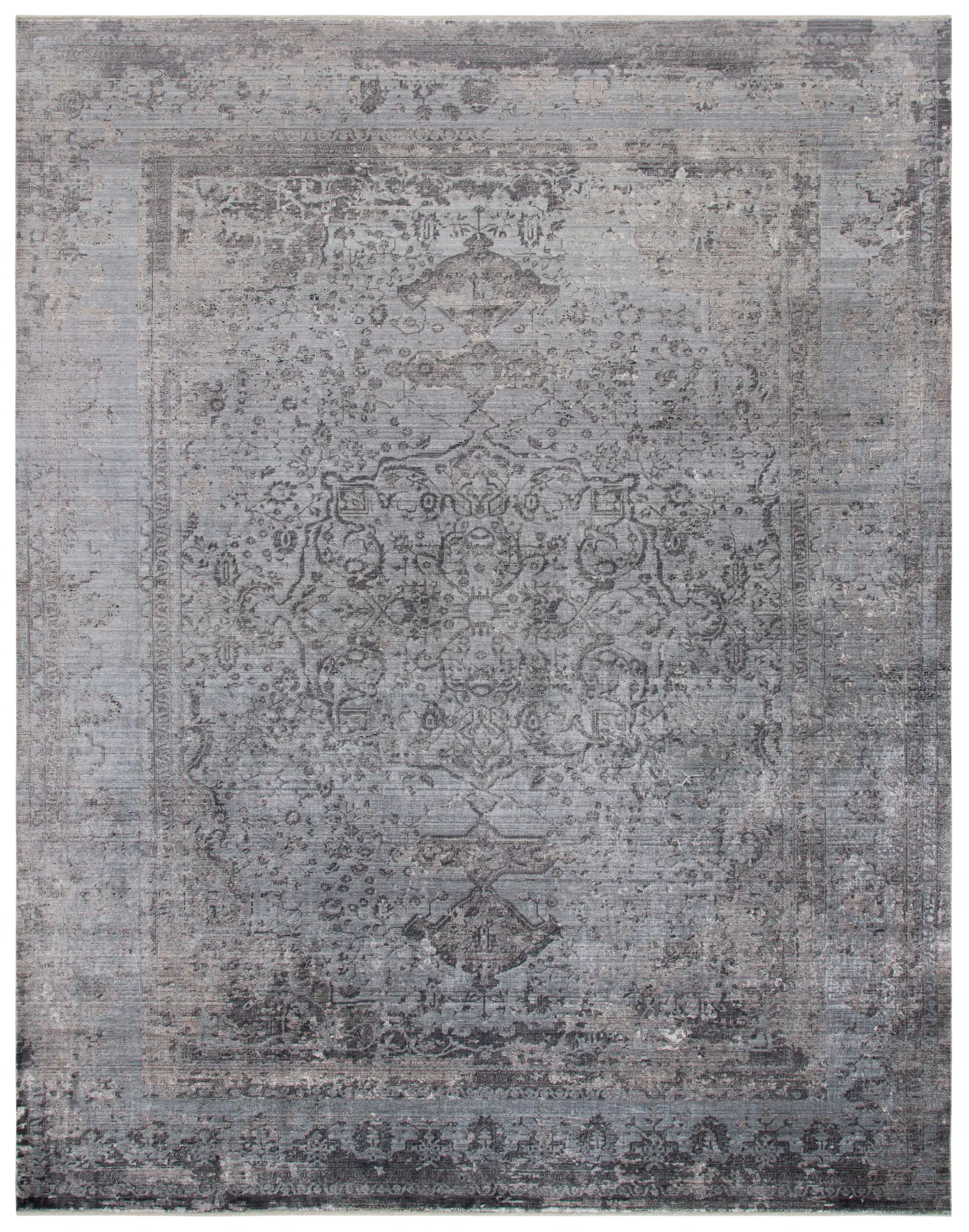 Eclipse Distressed Medallion Rug