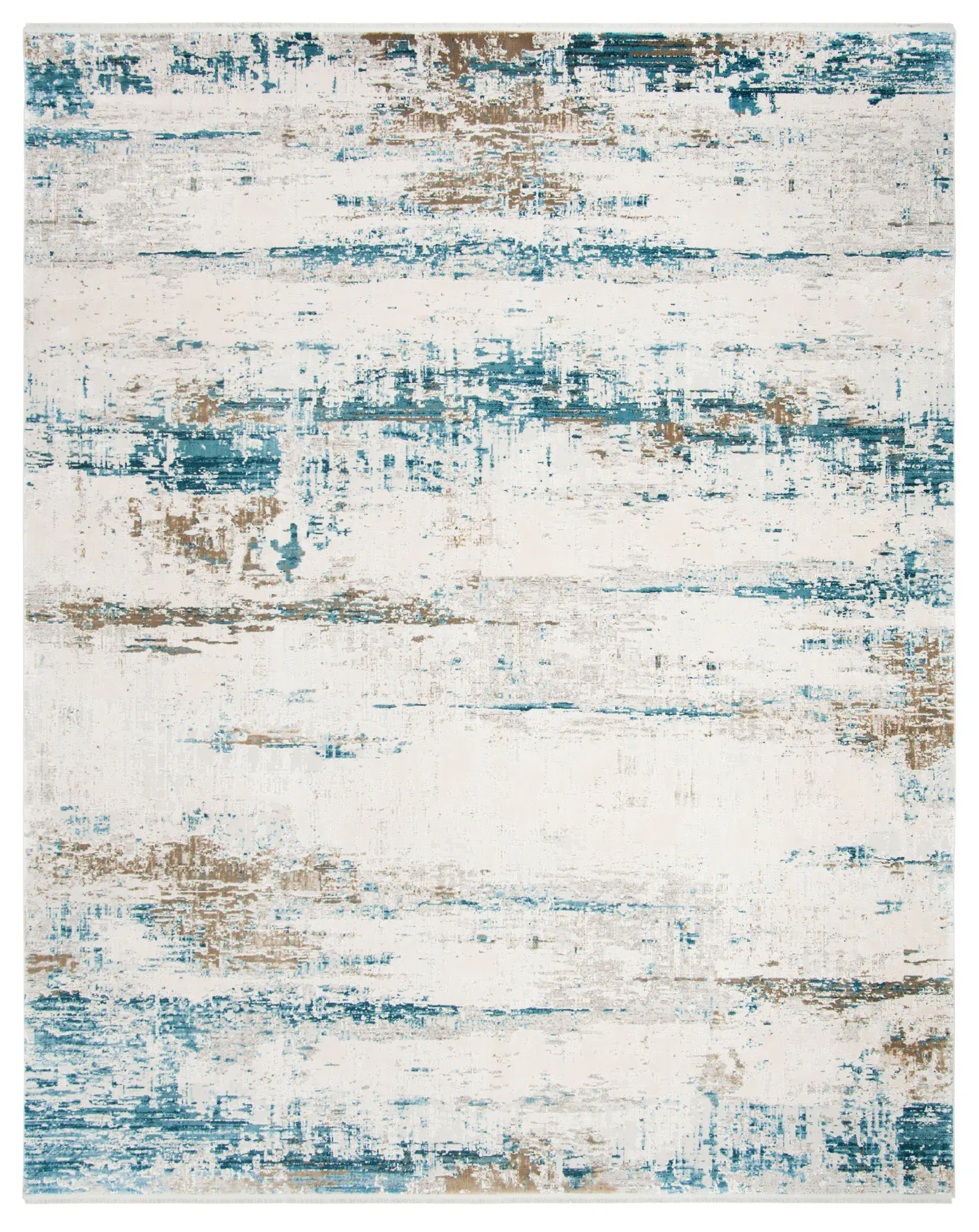 Eclipse Abstract Banded Rug