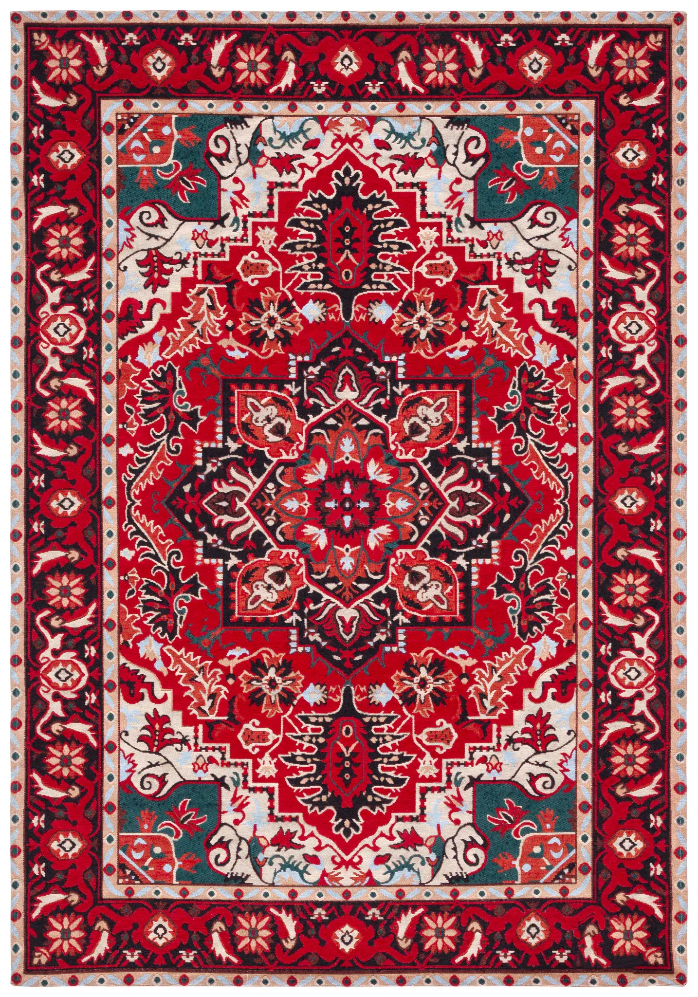 Easy Care Medallion Washable Rug