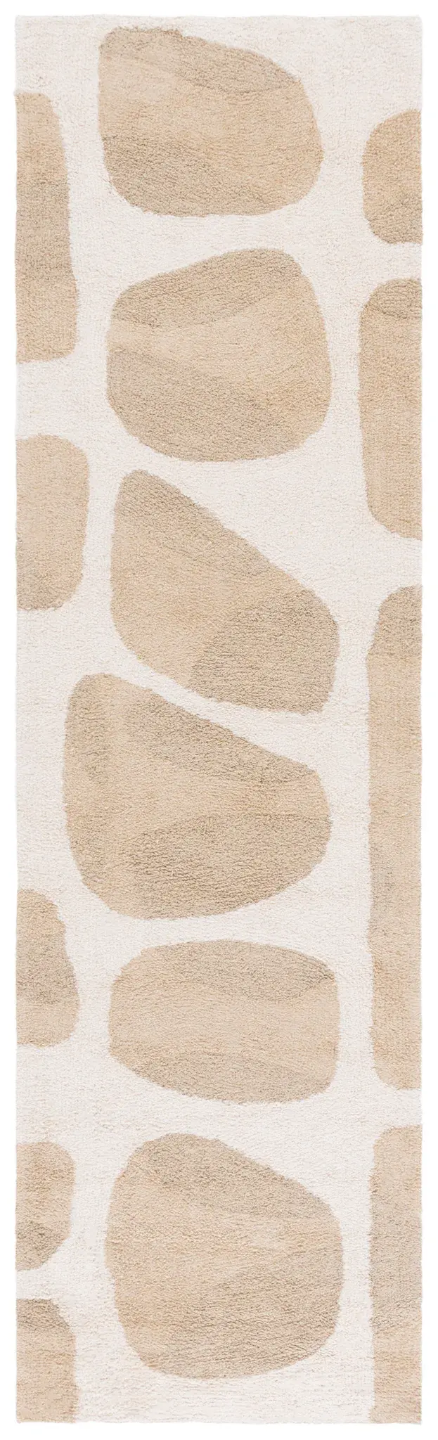 Easy Care Organic Shapes Cotton Washable Rug