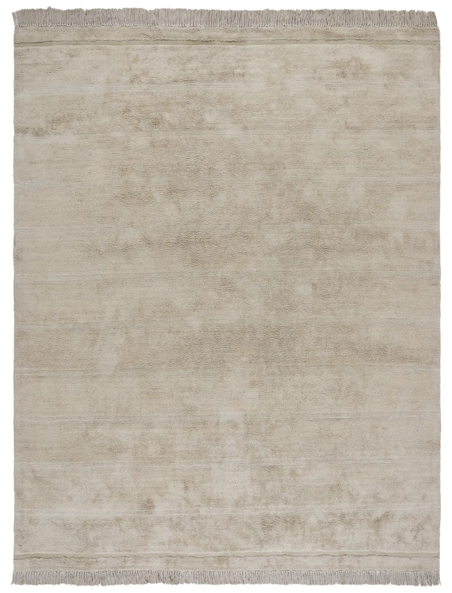 Easy Care Solid Ribbed Hand-Woven Cotton Washable Rug
