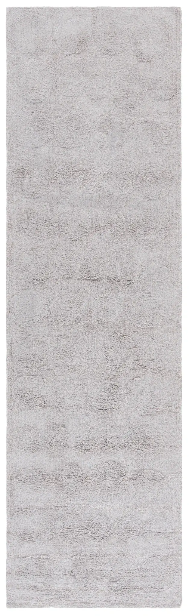 Easy Care Textured Circle Cotton Washable Rug