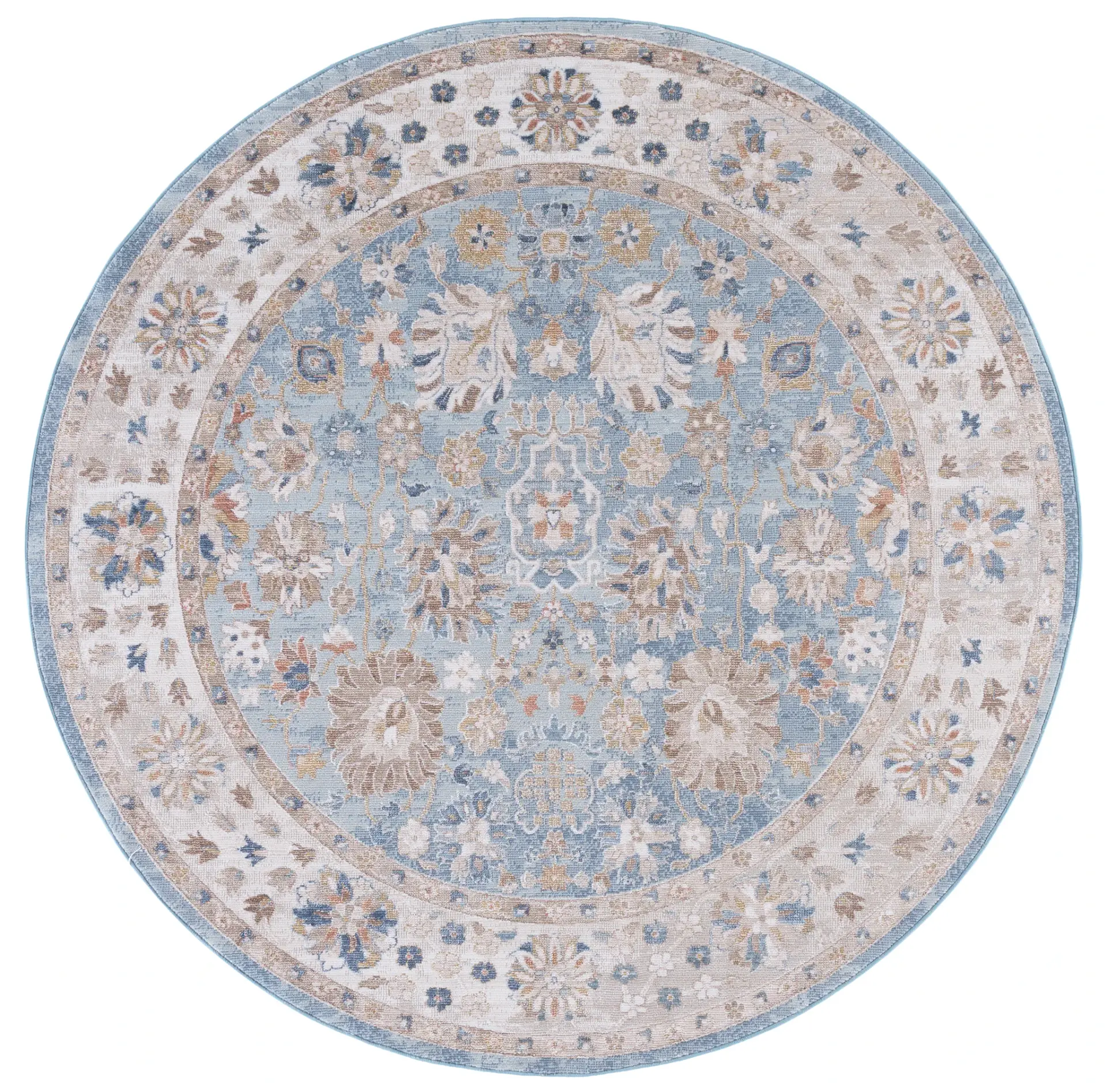 Ellwood Floral Bordered Rug