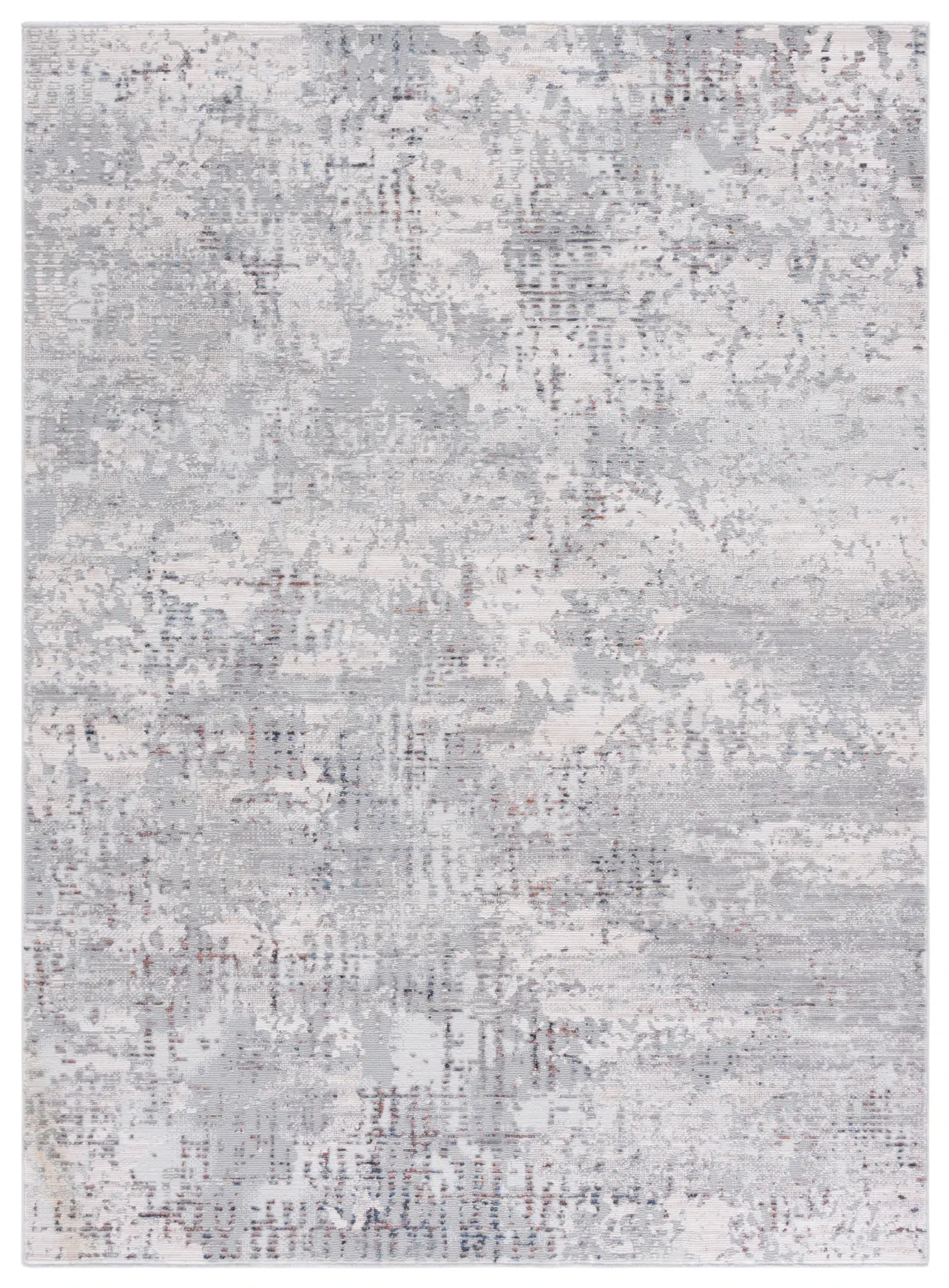 Ellwood Modern Abstract Distressed Rug