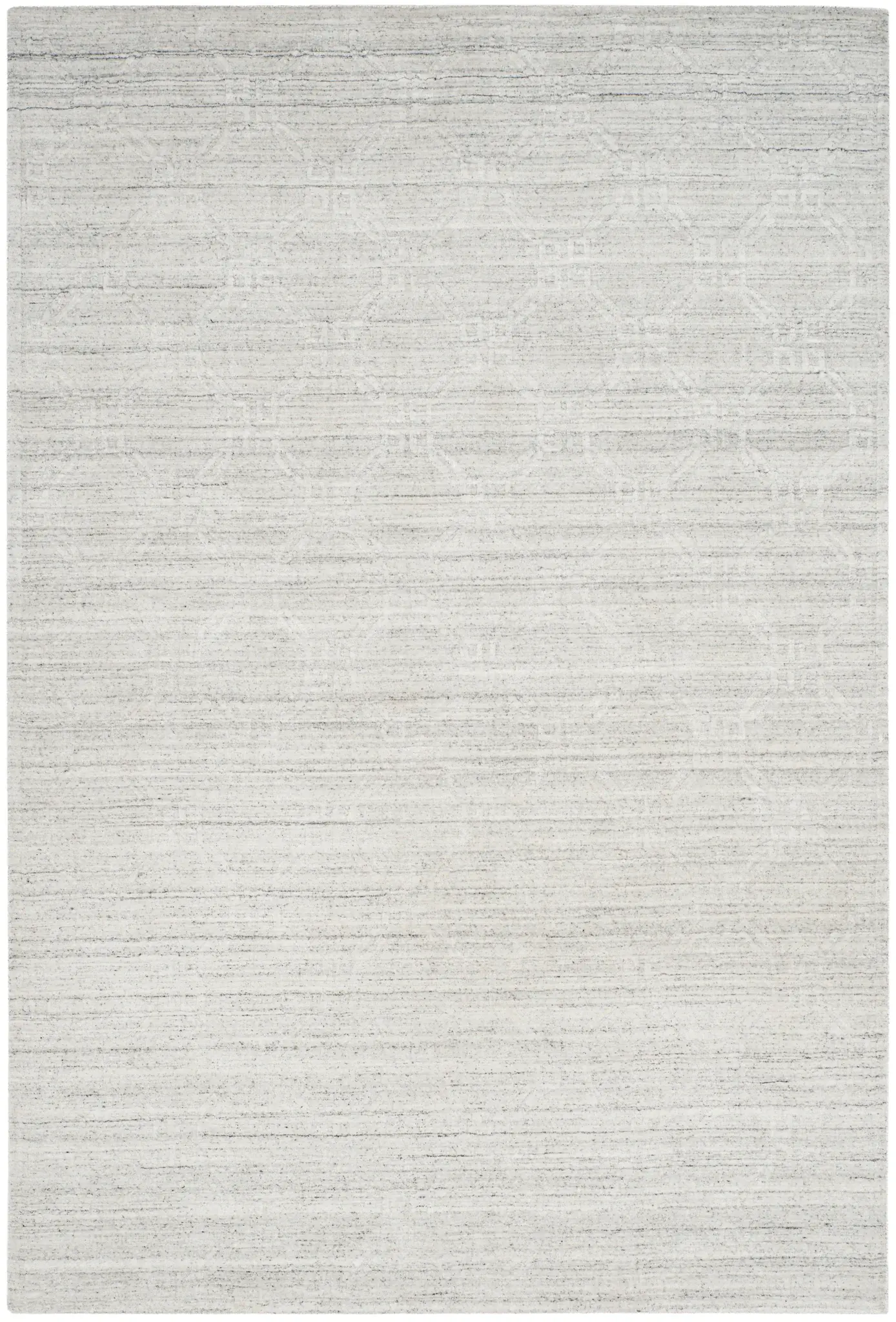 Elements Interlocking Ring Loom-Knotted Rug