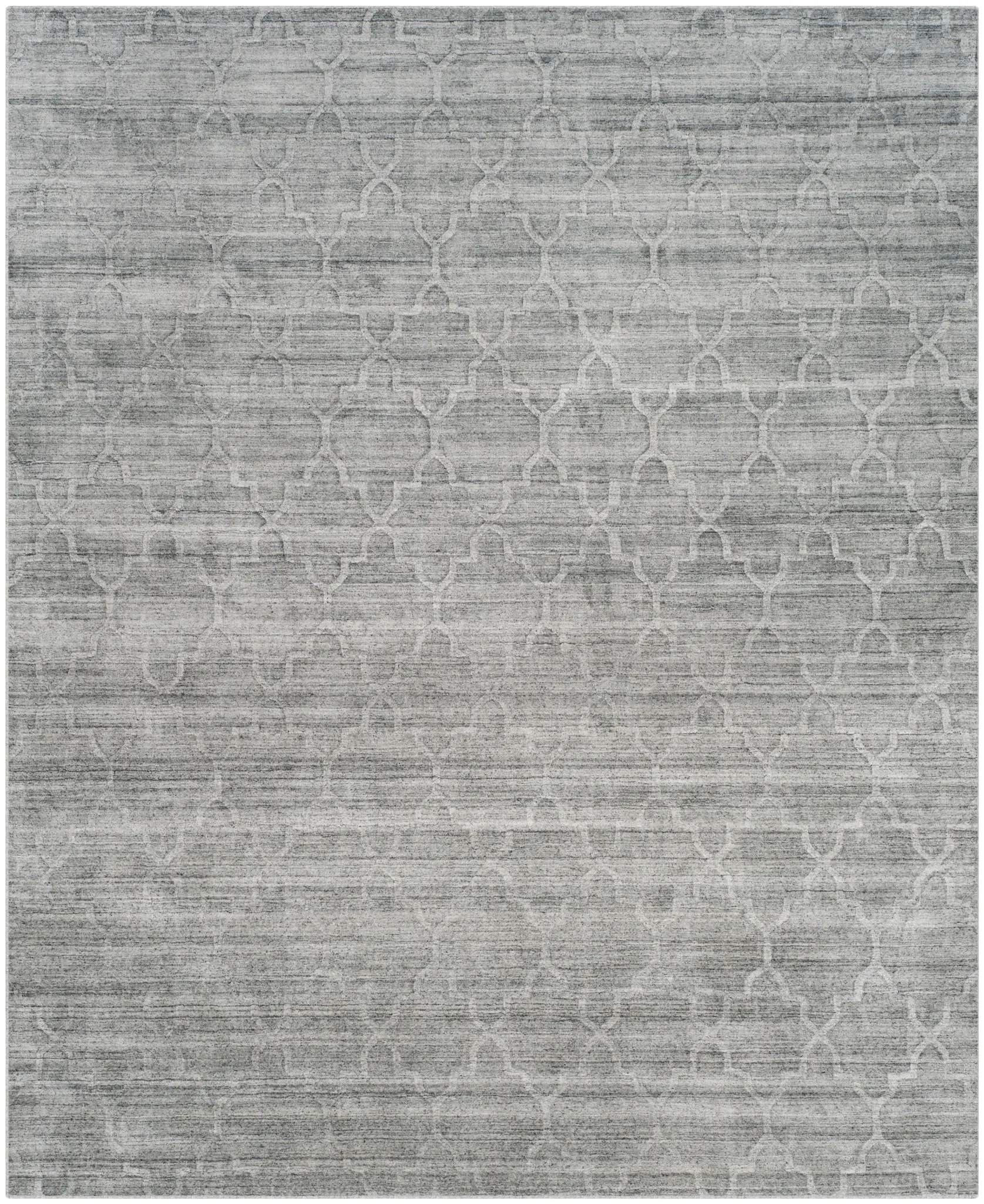 Elements Trellis Loom-Knotted Rug