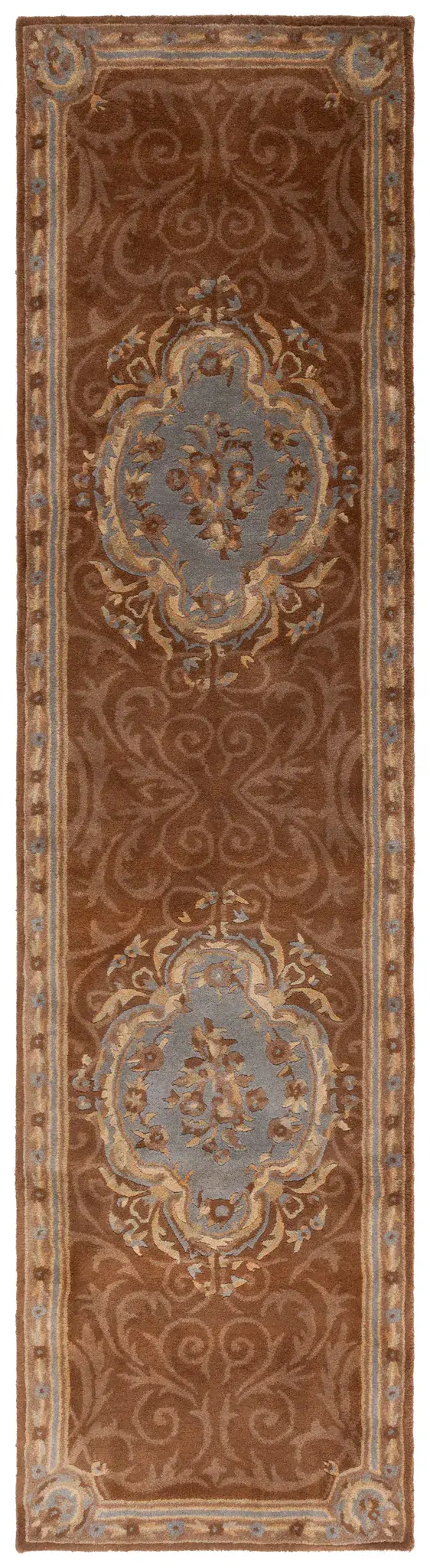 Empire Floral Medallion Hand-Tufted Wool Rug