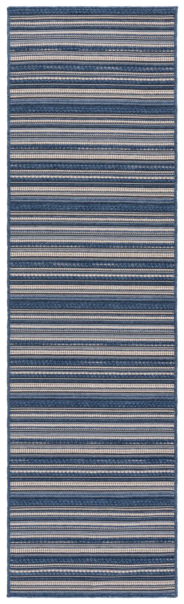 Escape Banded Stripe Washable Rug