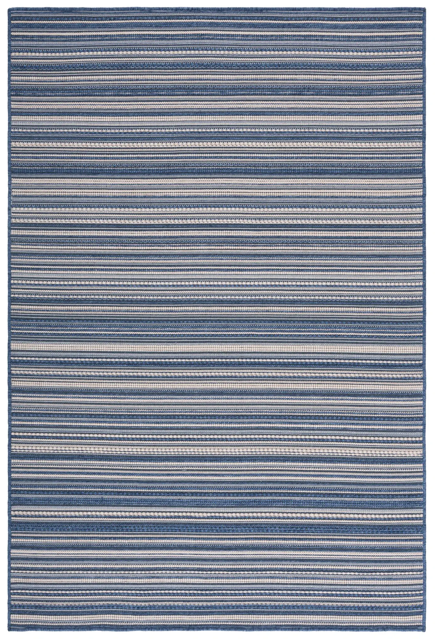 Escape Banded Stripe Washable Rug