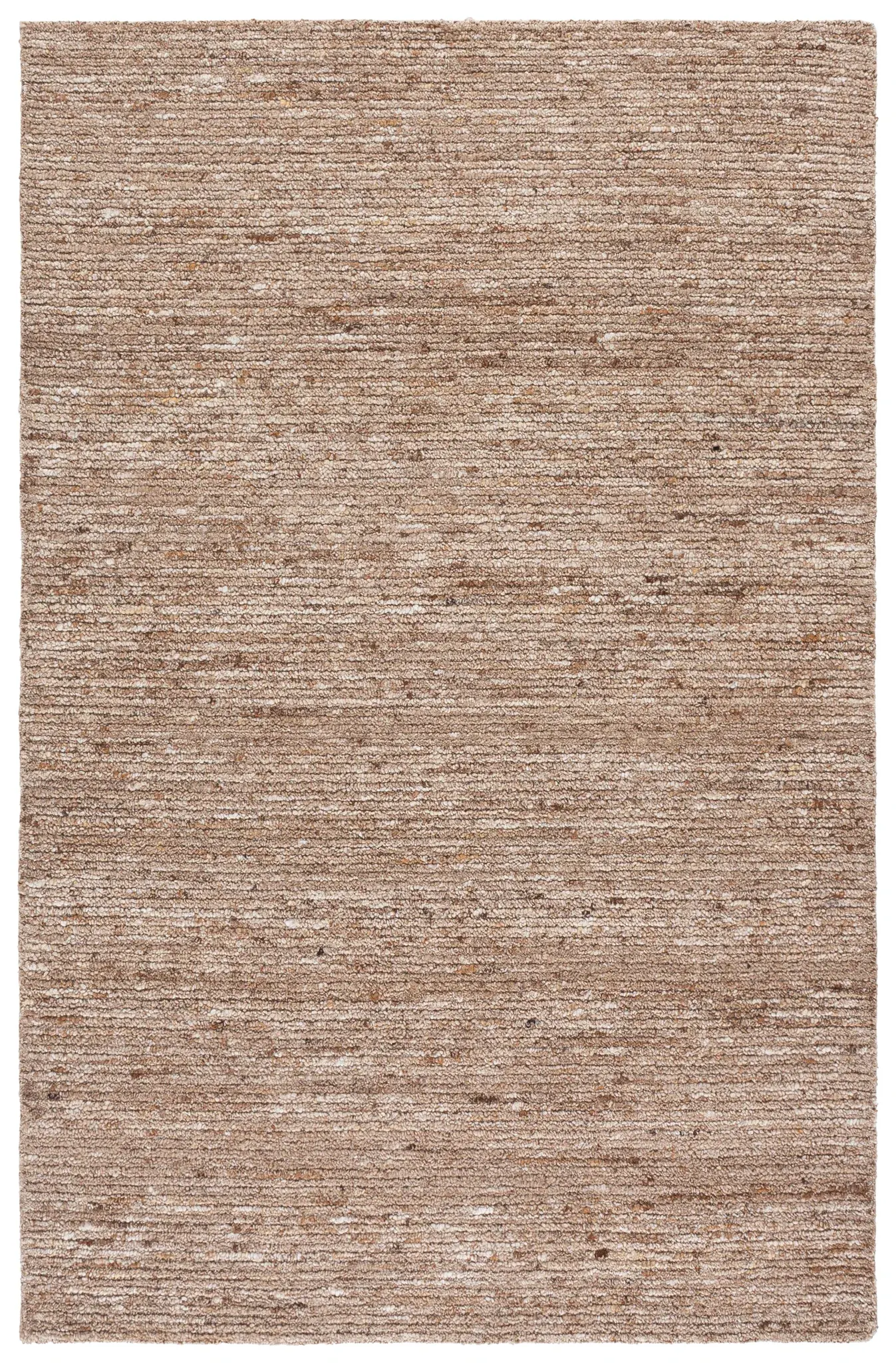 Earthly Ribbed Hand-Tufted Wool Rug