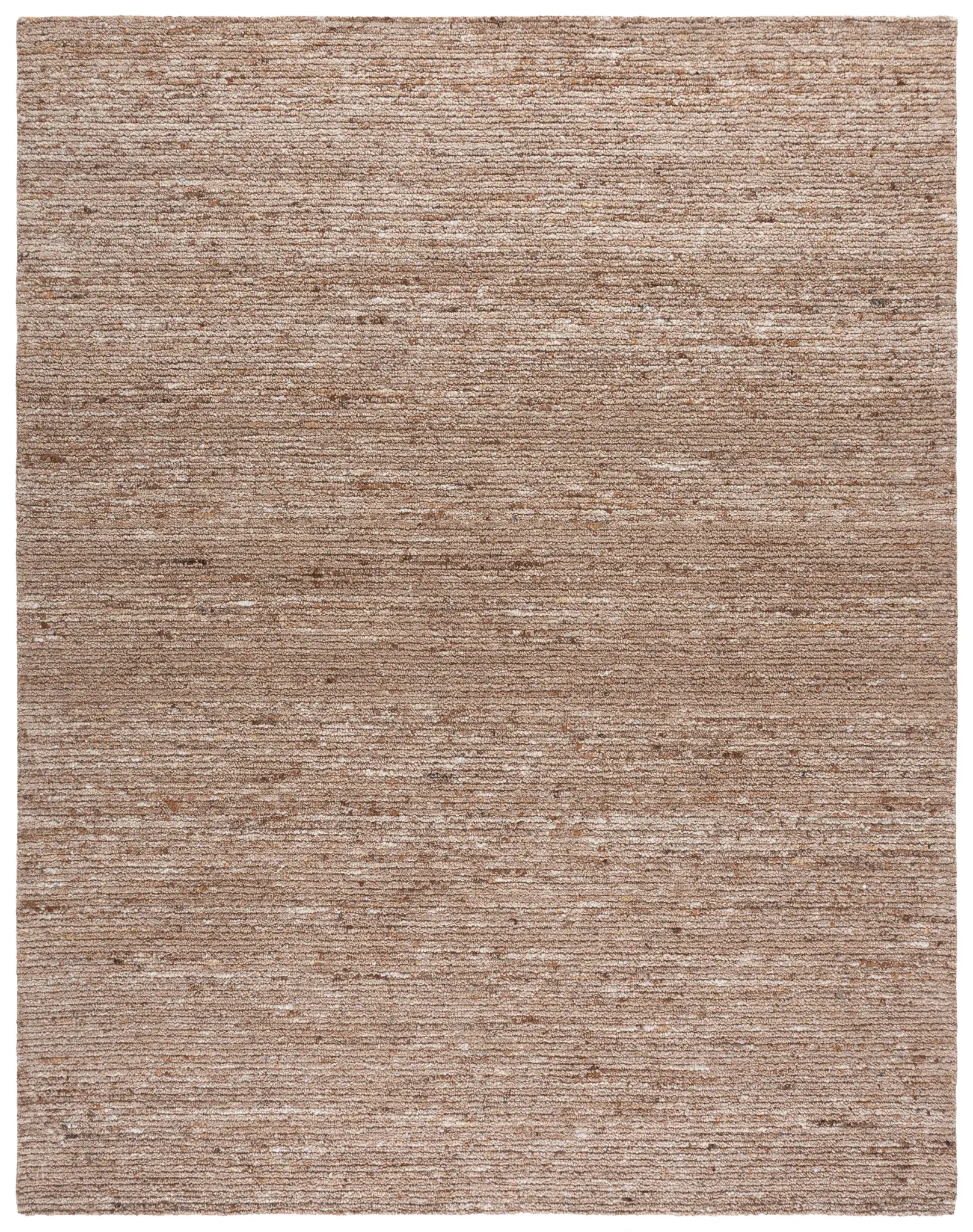 Earthly Ribbed Hand-Tufted Wool Rug
