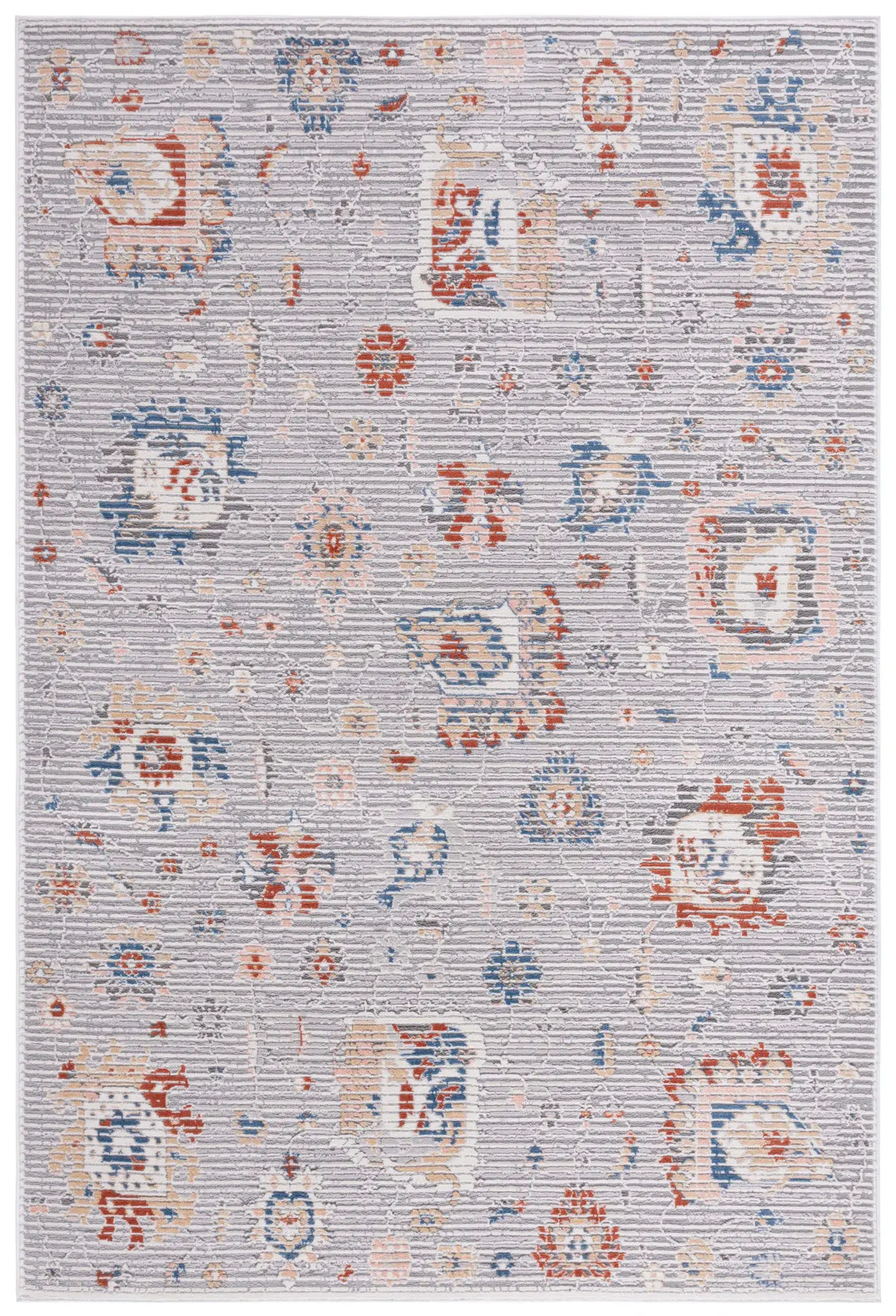 Eternal Distressed Floral Rug