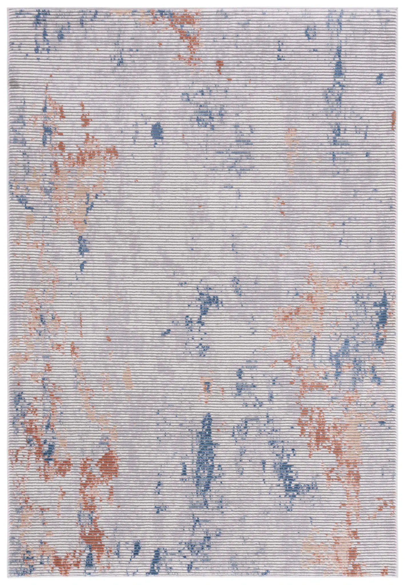Eternal Ribbed Abstract Rug