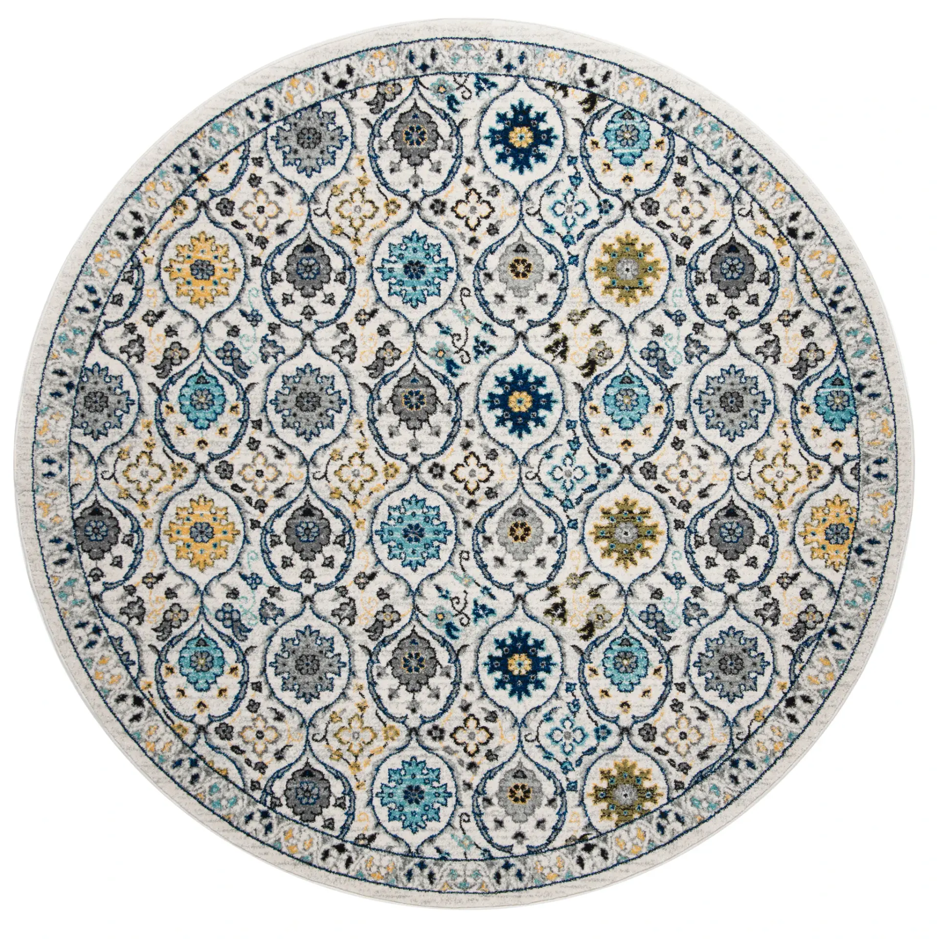 Evoke Floral Lattice Rug