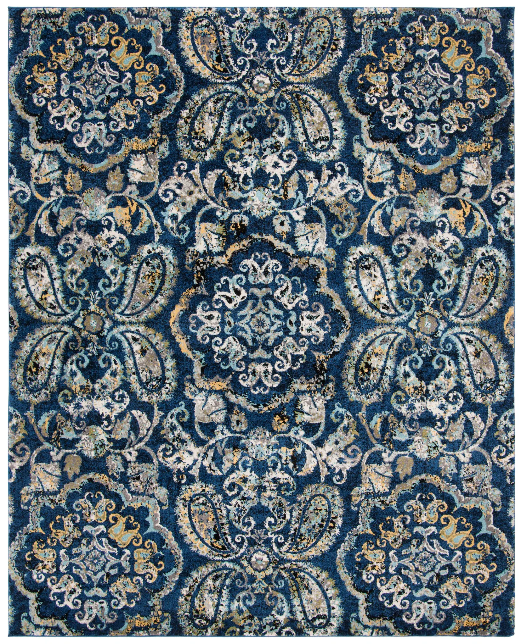 Evoke Paisley Medallion Rug