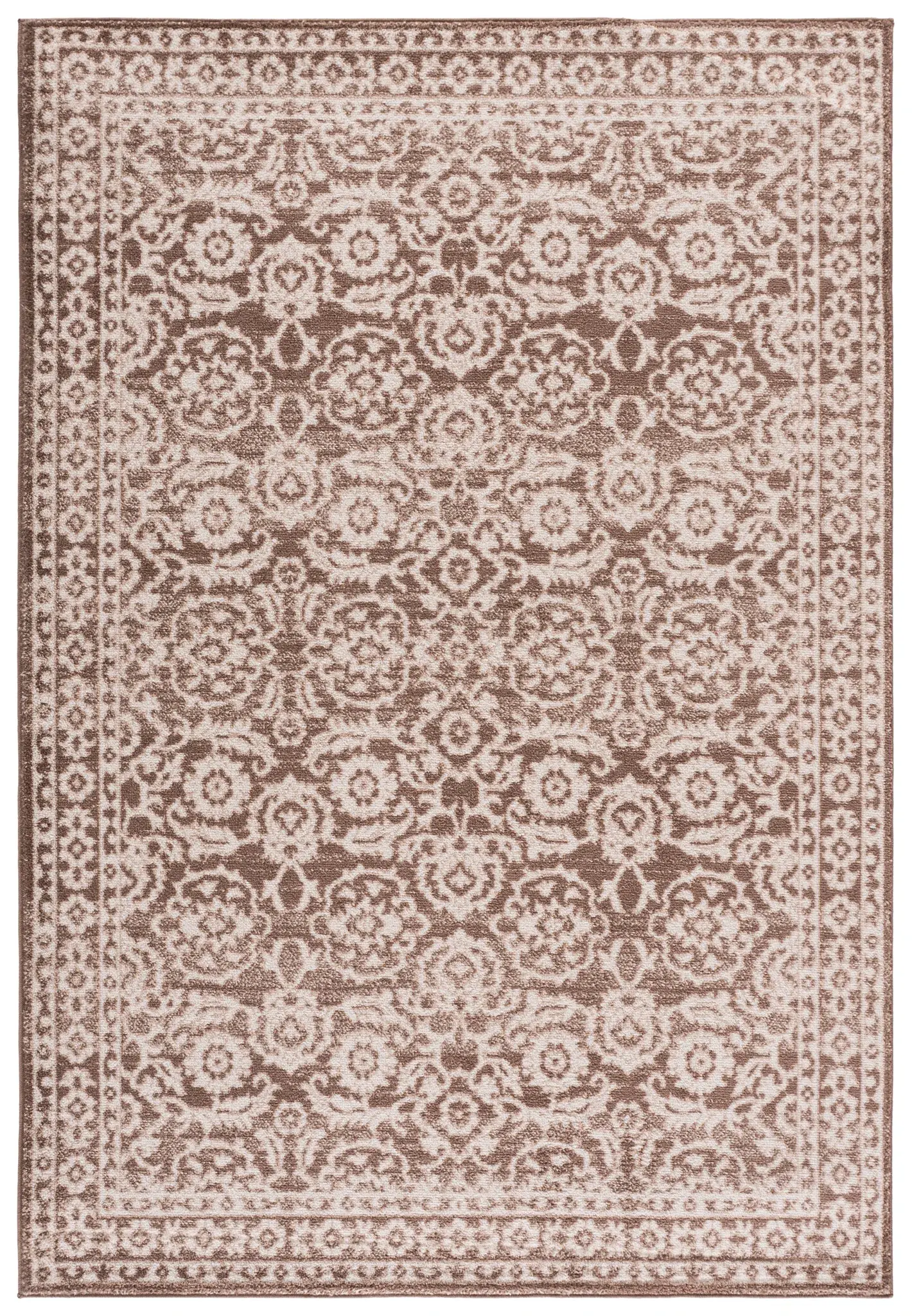 Evoke Floral Bordered Rug