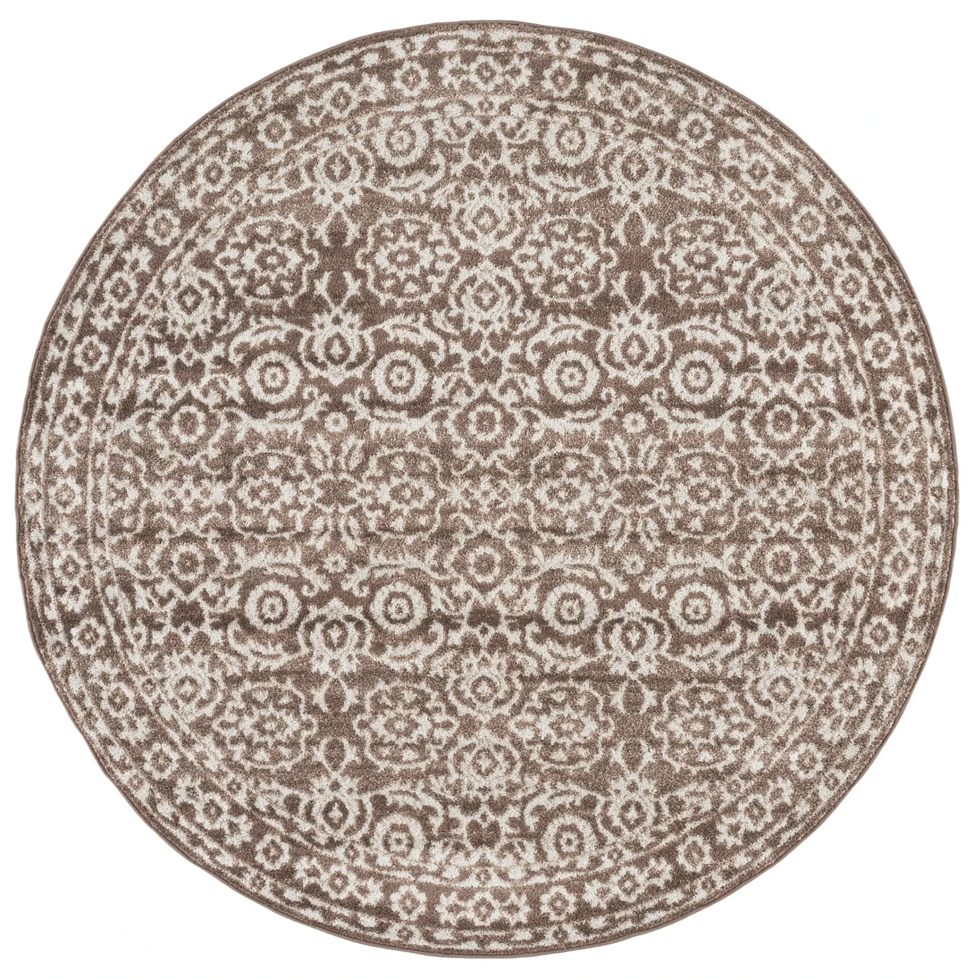 Evoke Floral Bordered Rug