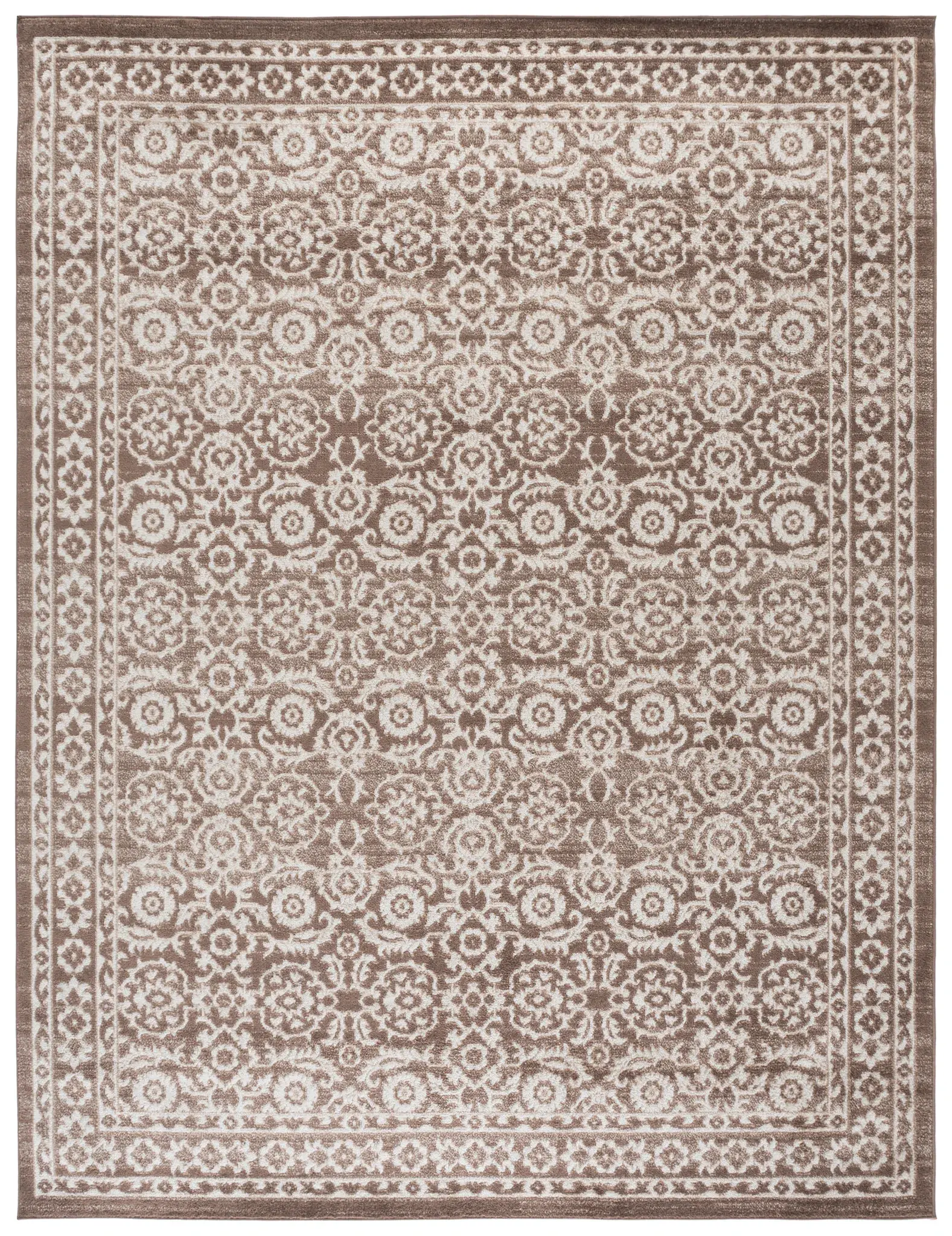 Evoke Floral Bordered Rug