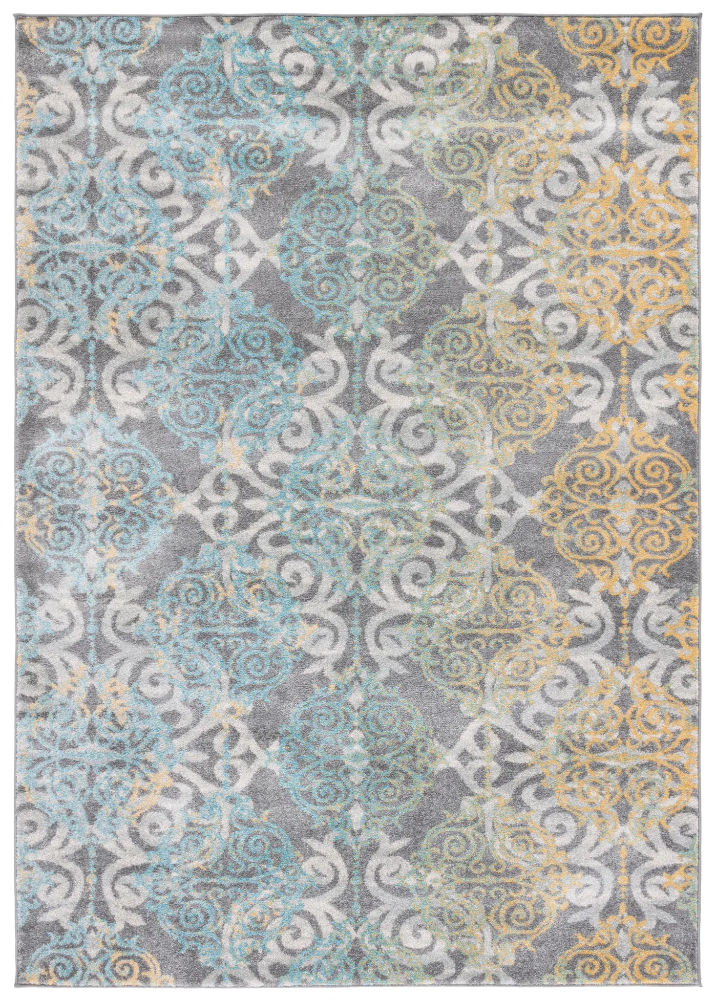Evoke Scrolling Medallion Rug