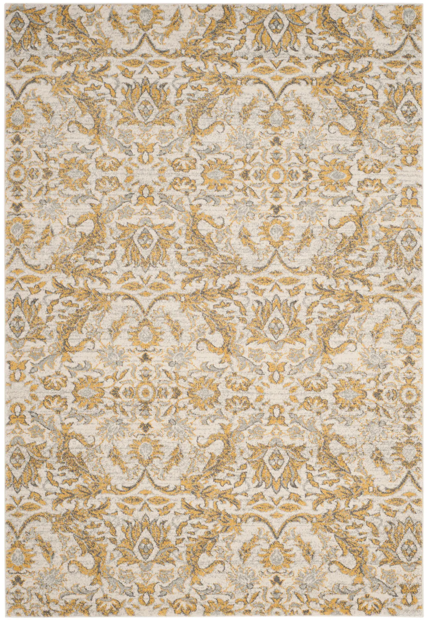 Evoke Botanical Scroll Rug