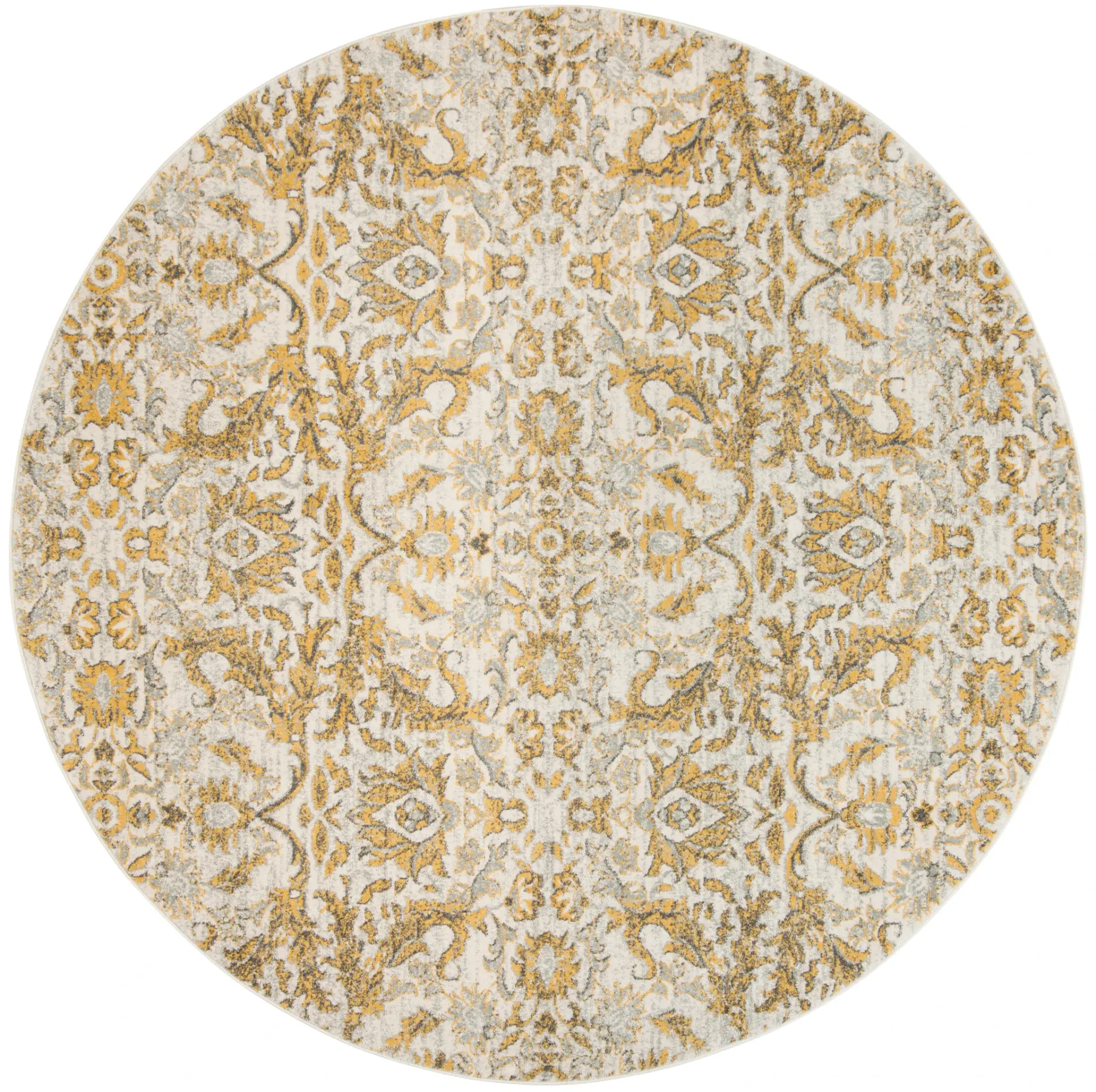 Evoke Botanical Scroll Rug