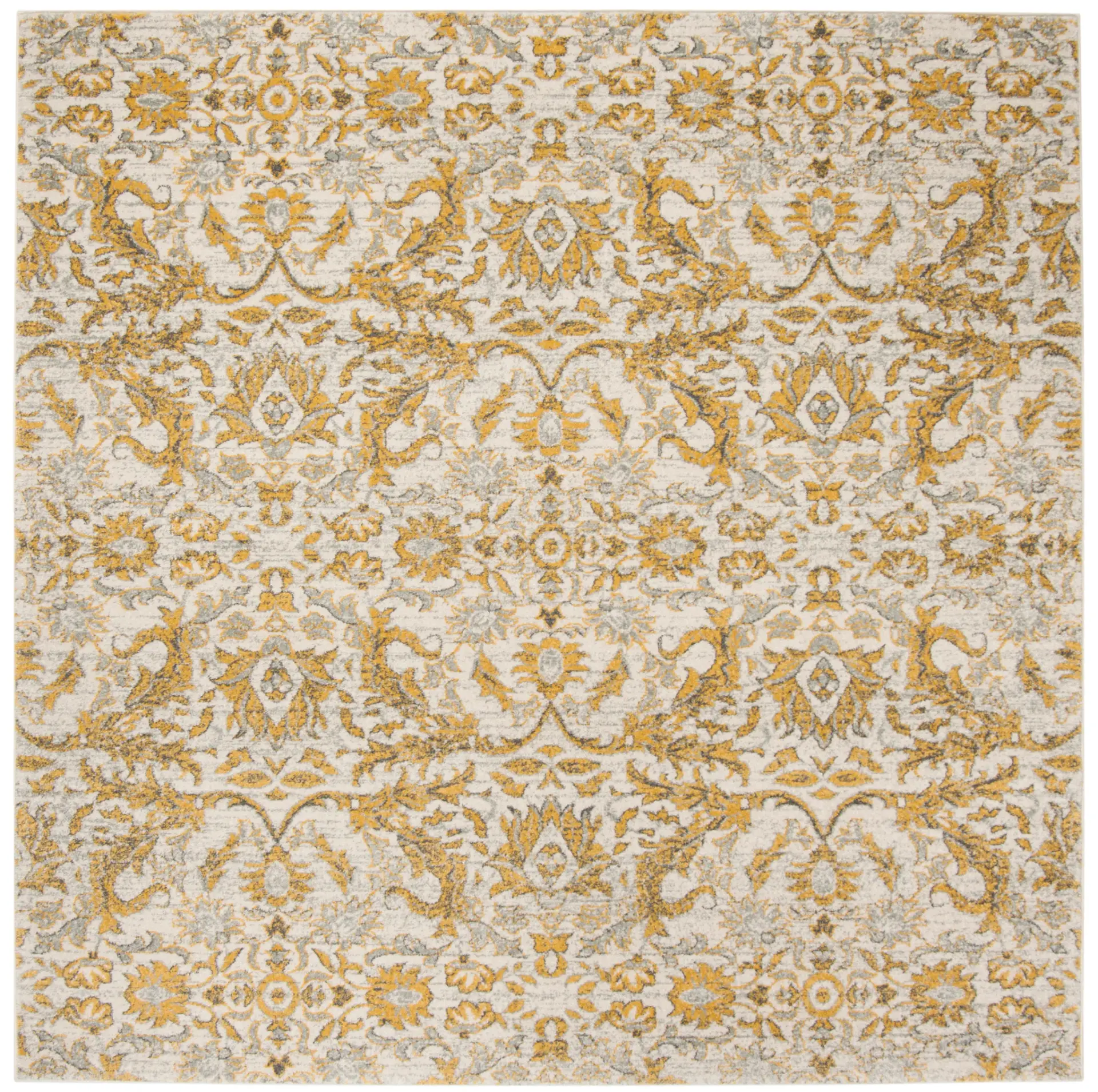 Evoke Botanical Scroll Rug