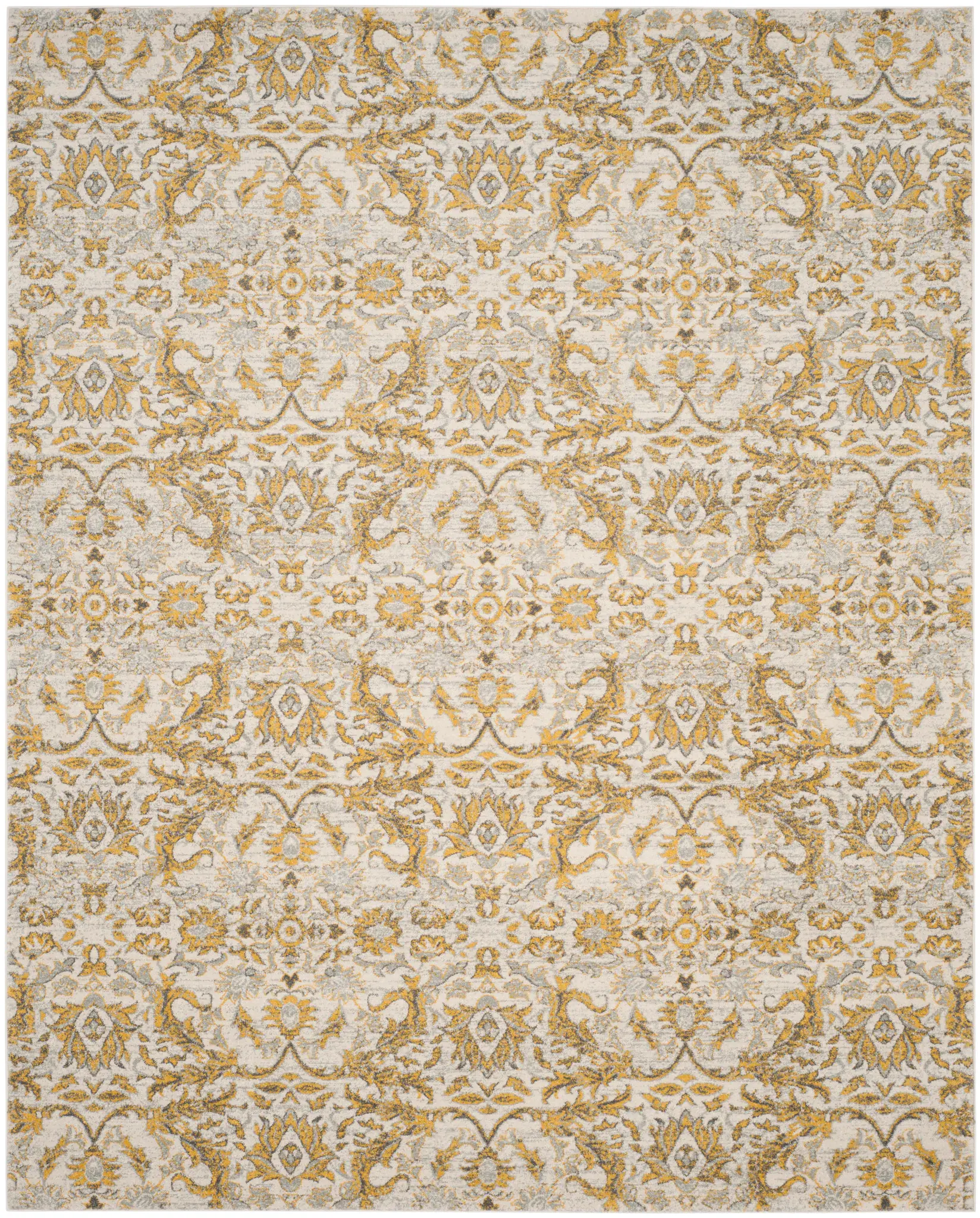 Evoke Botanical Scroll Rug