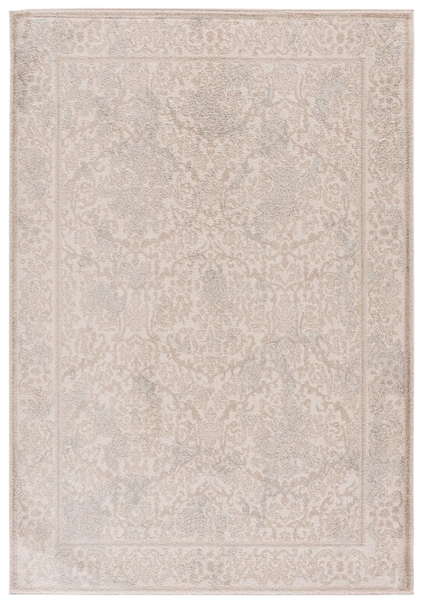 Evoke Distressed Damask Rug