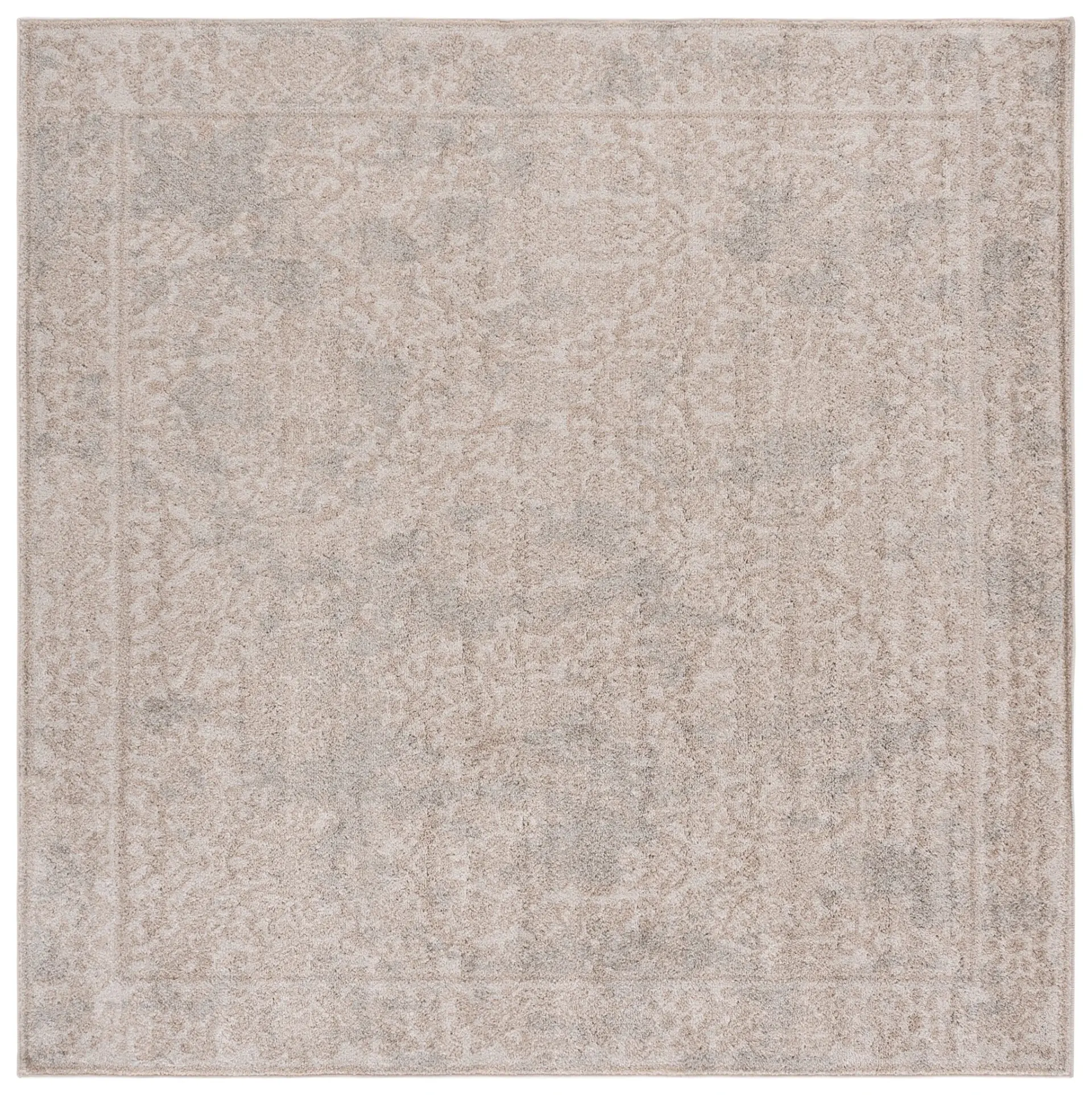 Evoke Distressed Damask Rug